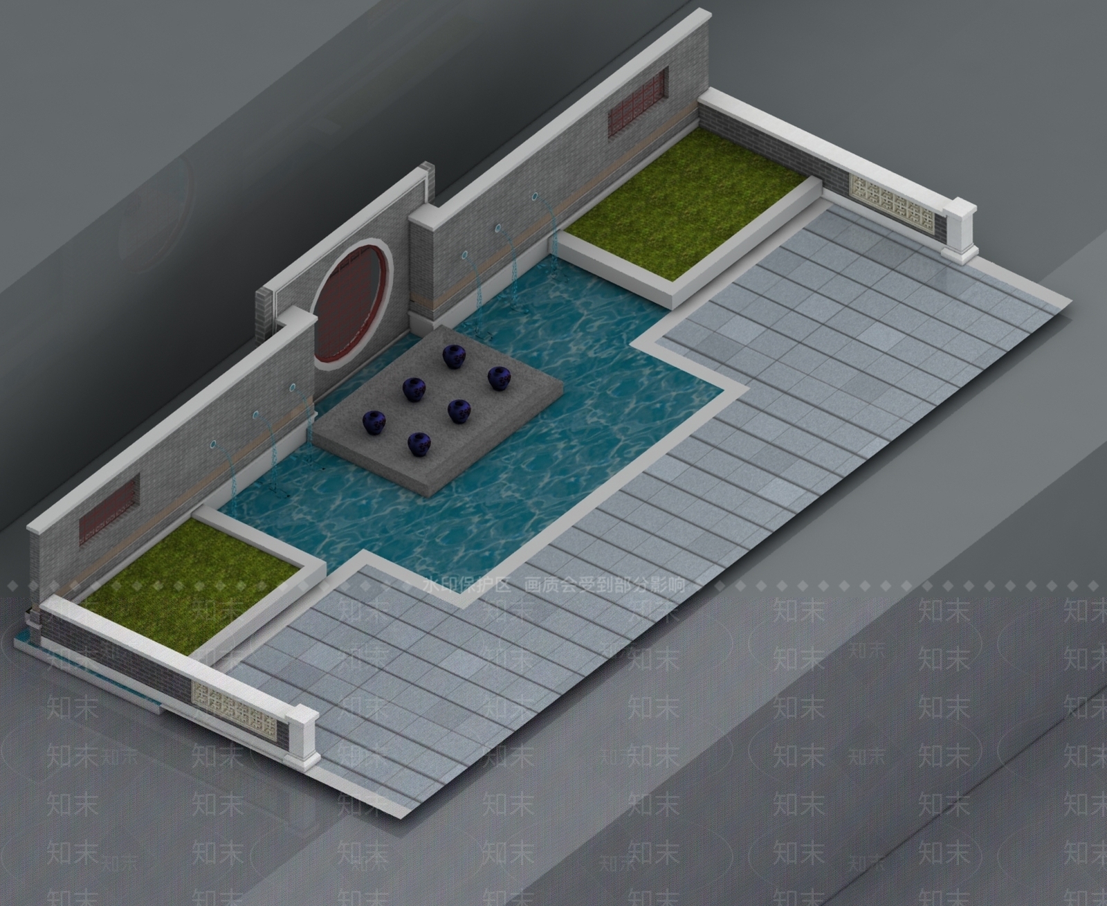 摆件场景3D模型下载【ID:1159426396】