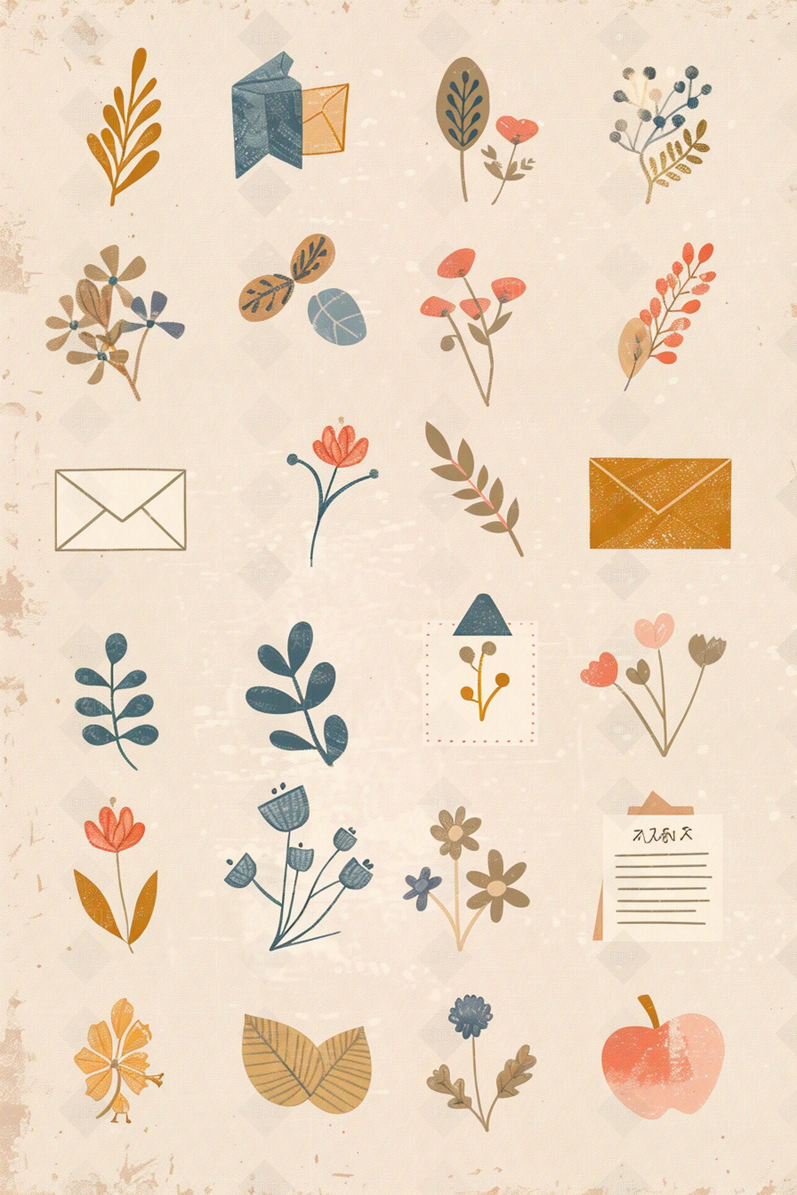 儿童房卡通图案壁纸墙纸贴图下载【ID:1159437912】