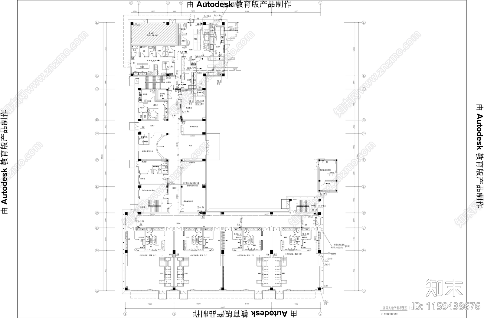 幼儿园施工图下载【ID:1159438676】