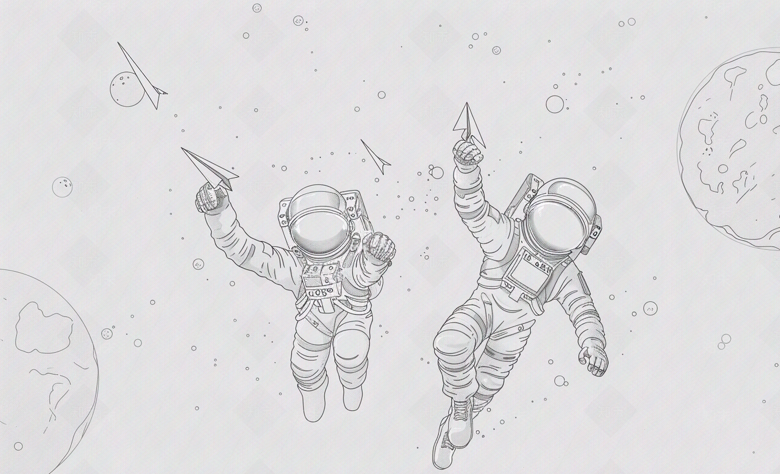 儿童房主题墙纸墙布卡通画贴图下载【ID:1159439501】