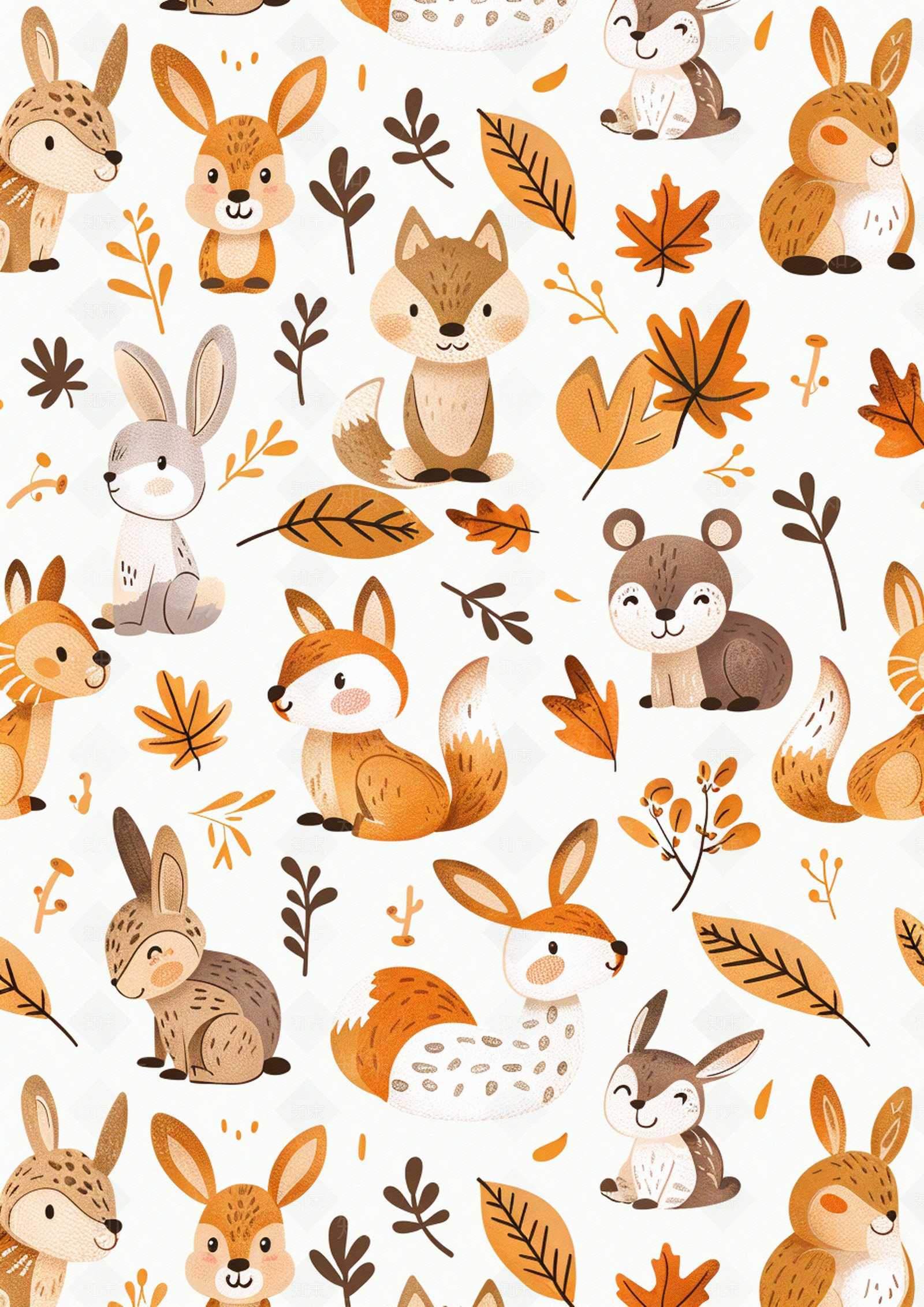 儿童房主题墙纸墙布卡通画贴图下载【ID:1159439702】