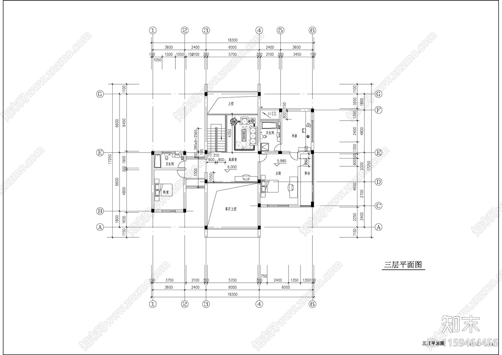 城市小区别墅建筑设计全套图纸cad施工图下载【ID:1159464456】