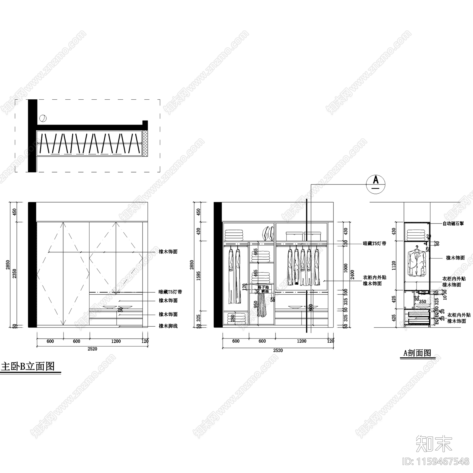 阳光白金汉宫三室两厅两卫室内家装CAcad施工图下载【ID:1159467548】