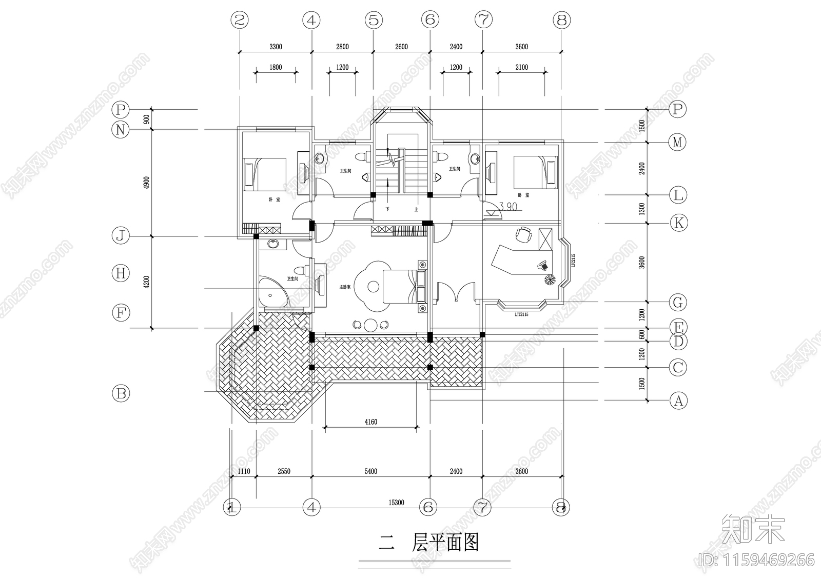 高档小区别墅建筑设计建施图cad施工图下载【ID:1159469266】