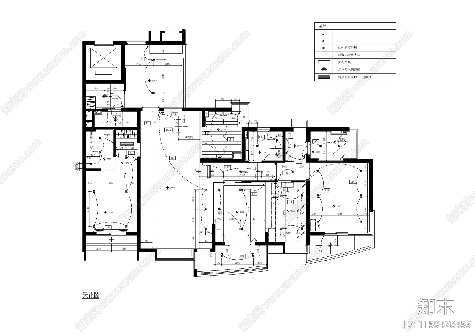 南京金基蓝钻平面图cad施工图下载【ID:1159478455】