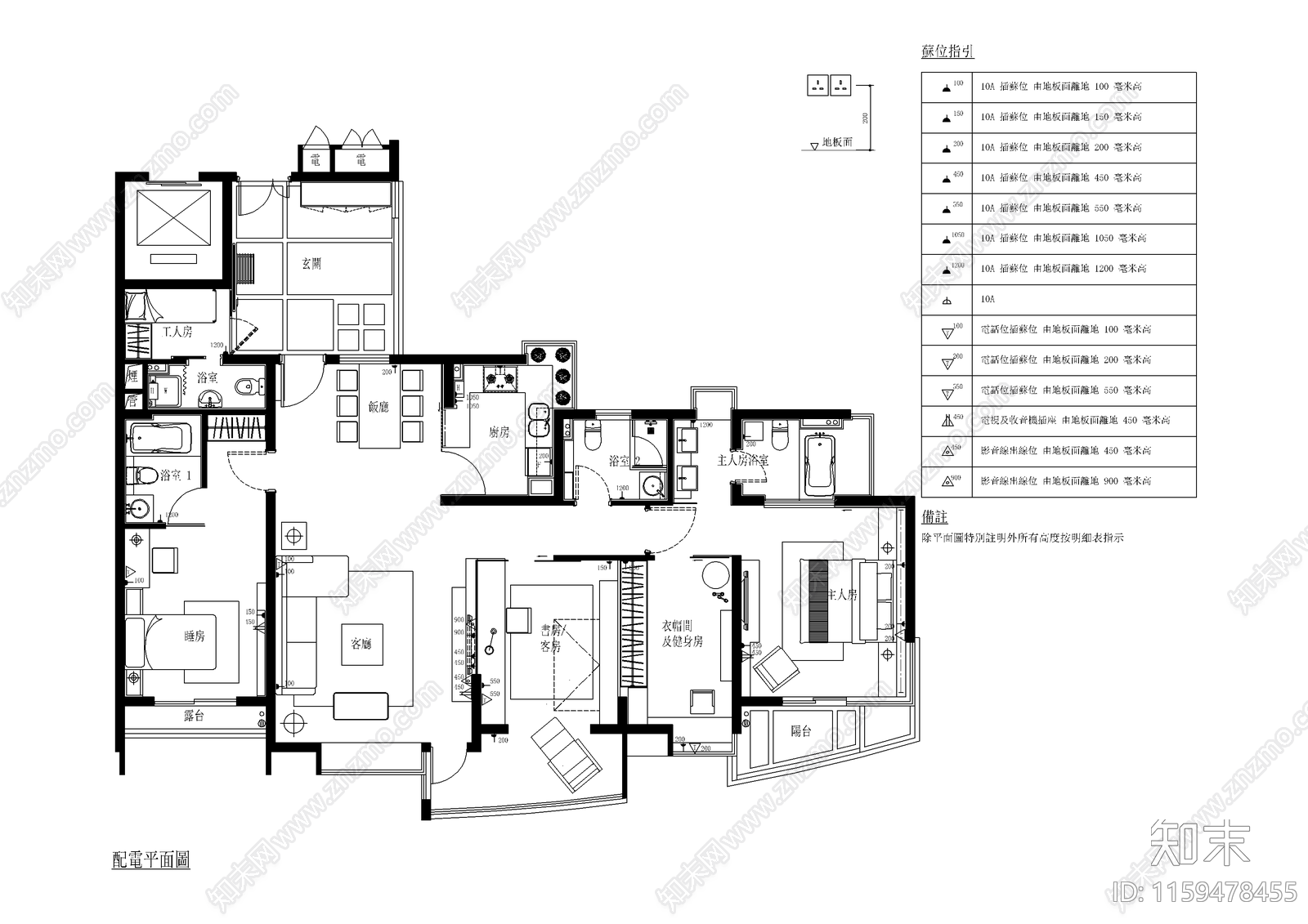 南京金基蓝钻平面图cad施工图下载【ID:1159478455】