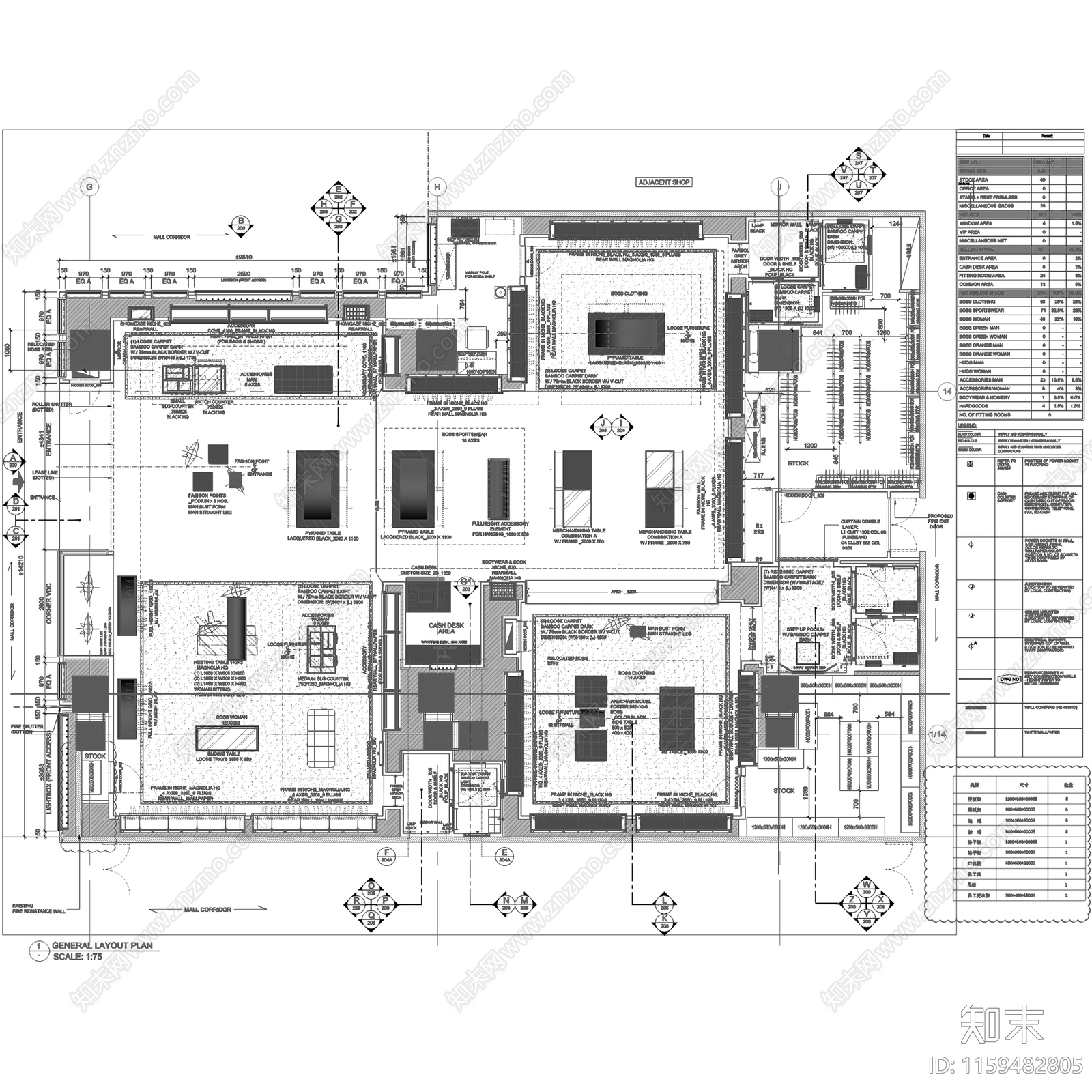 现代郑州HUGOcad施工图下载【ID:1159482805】