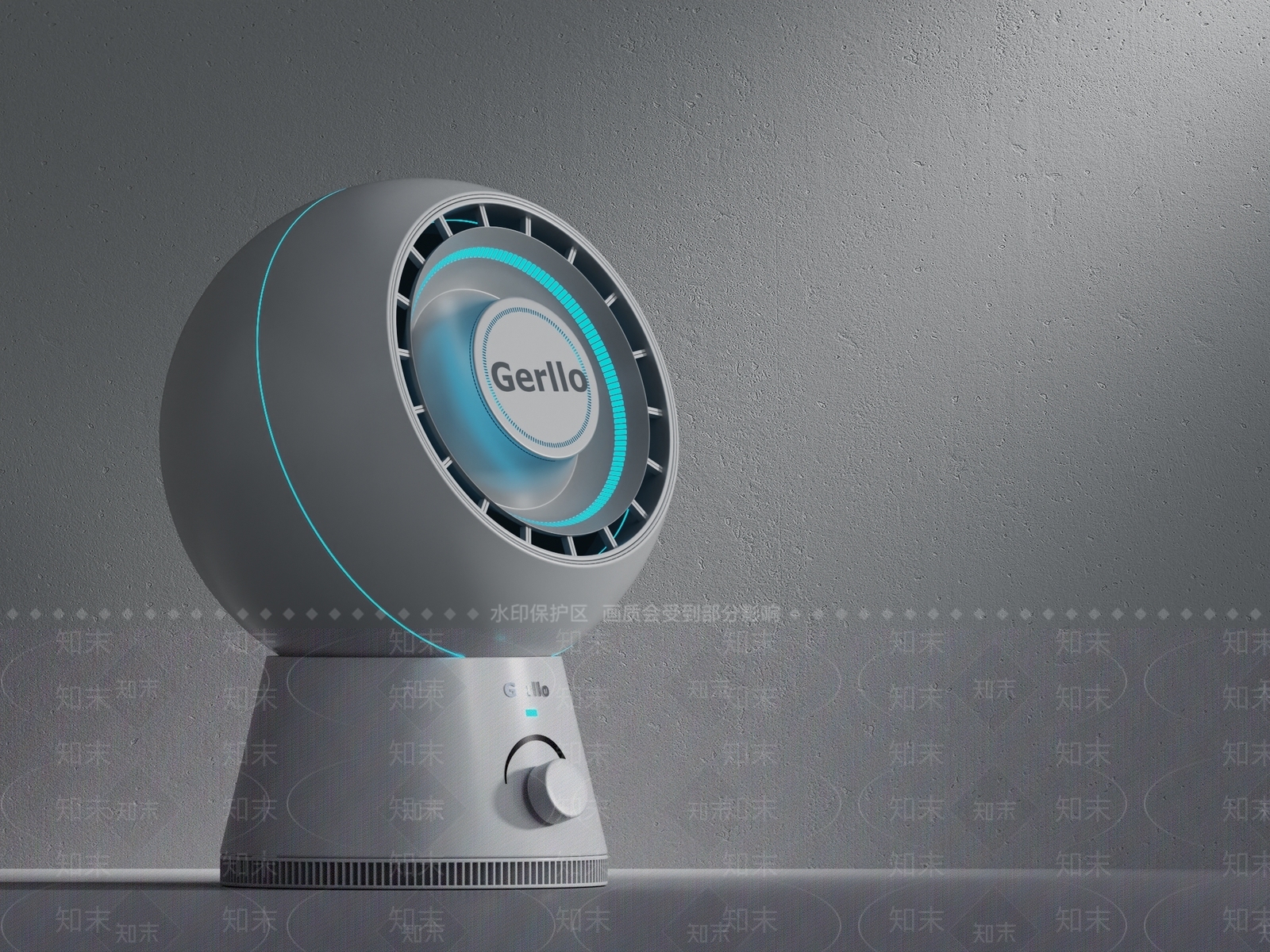 桌面电风扇3D模型下载【ID:1159482785】