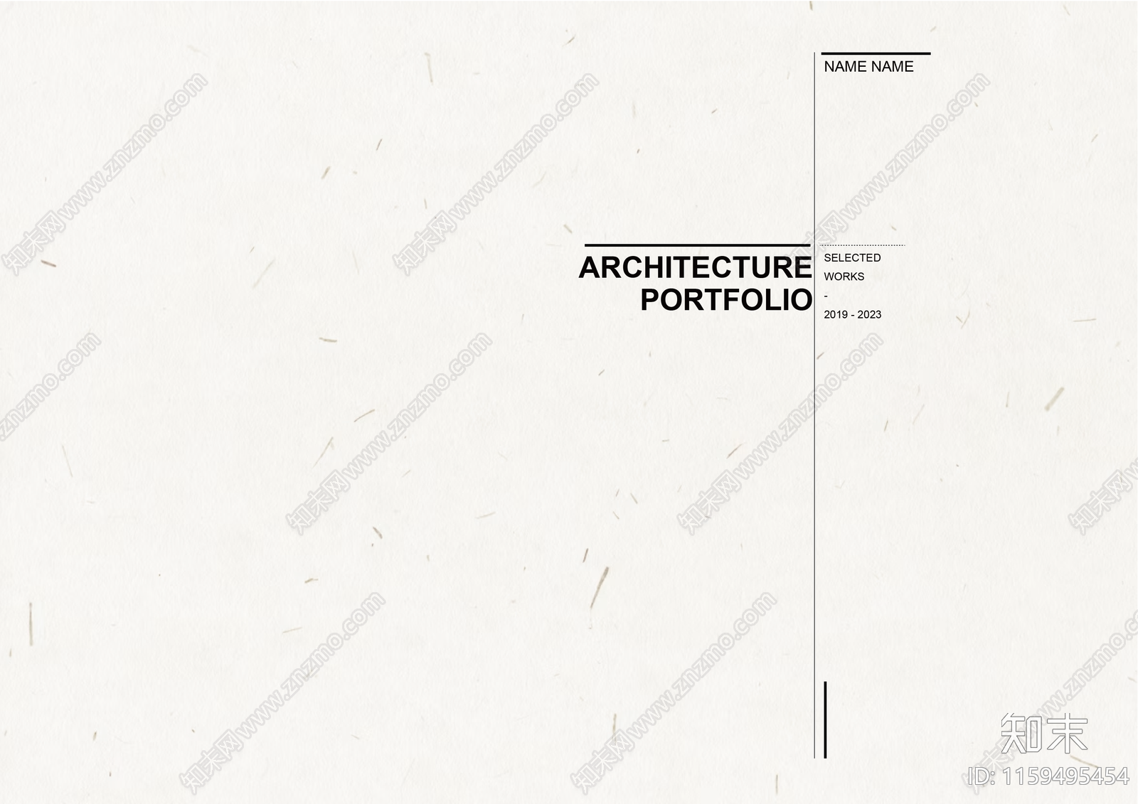 作品集高级风格封面免抠下载【ID:1159495454】