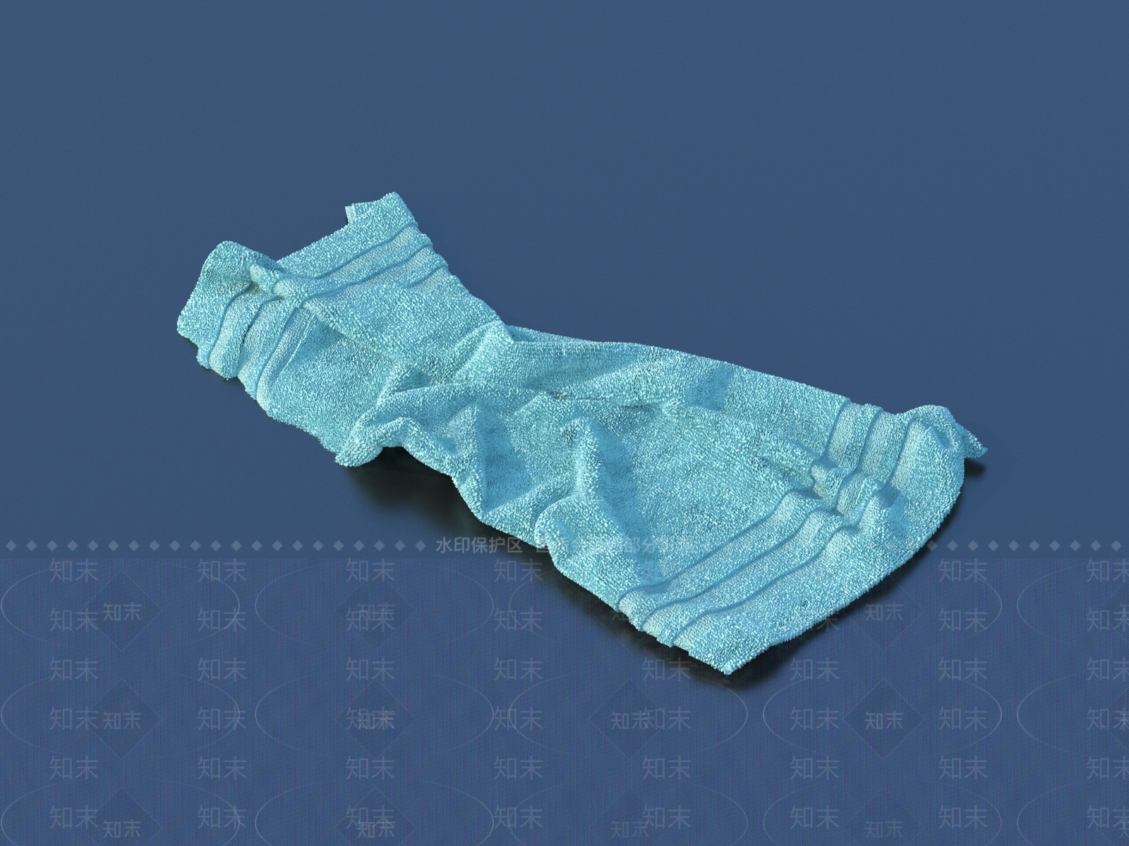现代毛巾3D模型下载【ID:1159501427】