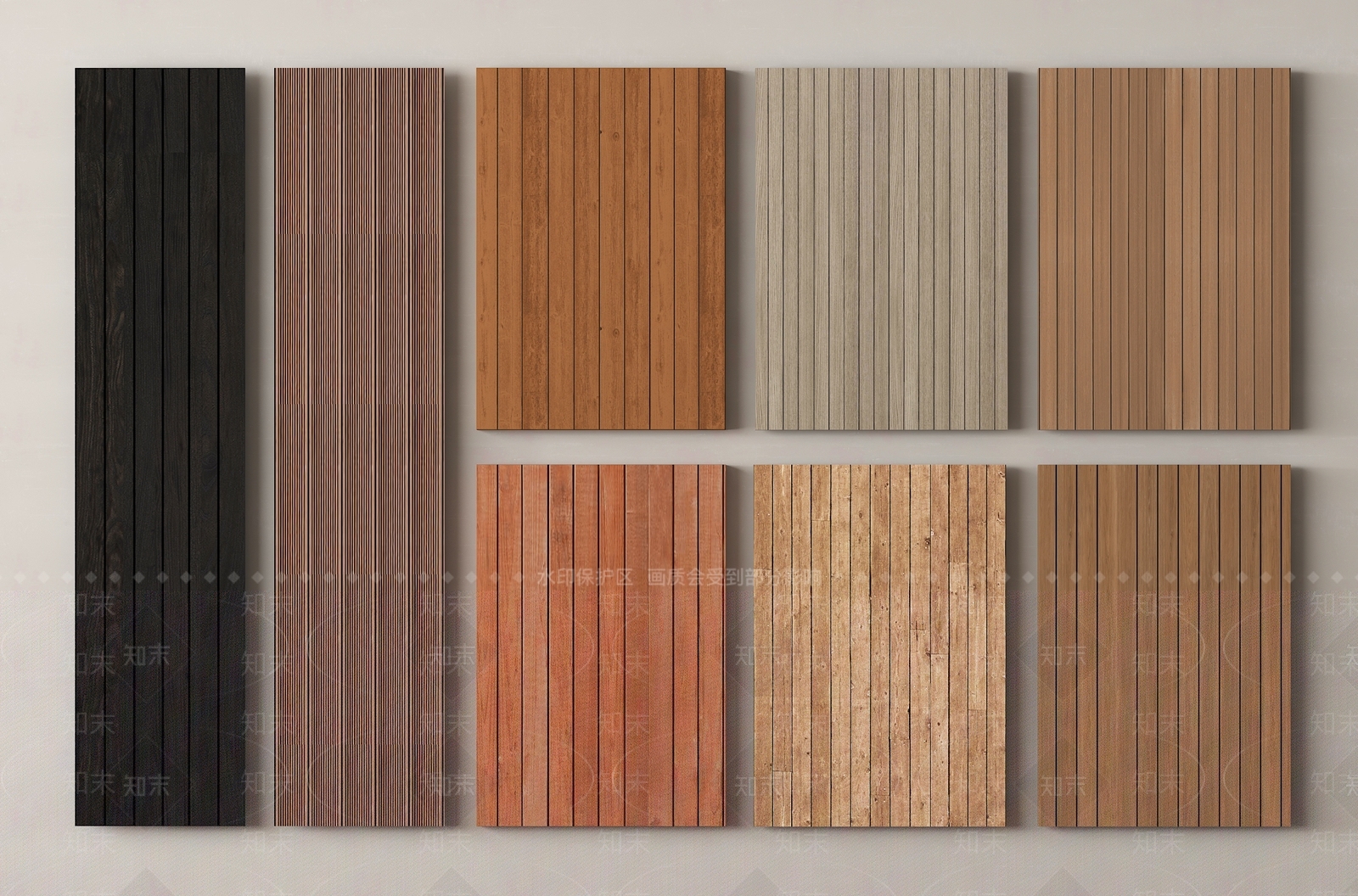 现代木地板SU模型下载【ID:1159504272】