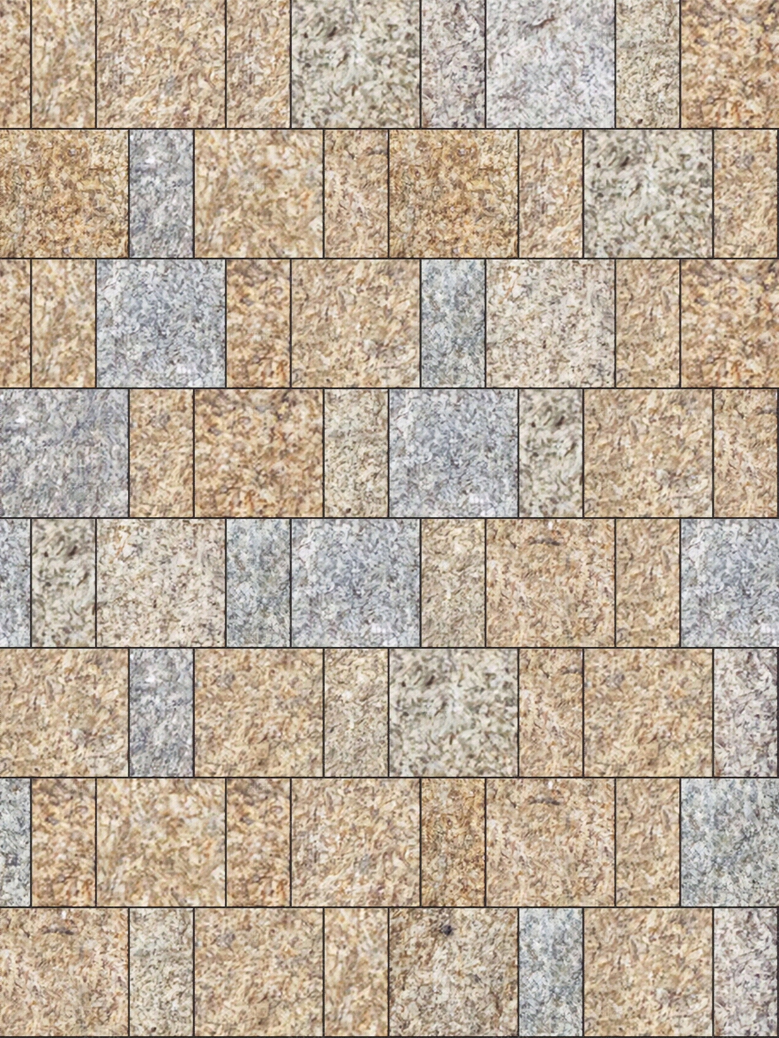 青色大小错拼方形错缝毛面石材铺装贴图下载【ID:1159505922】