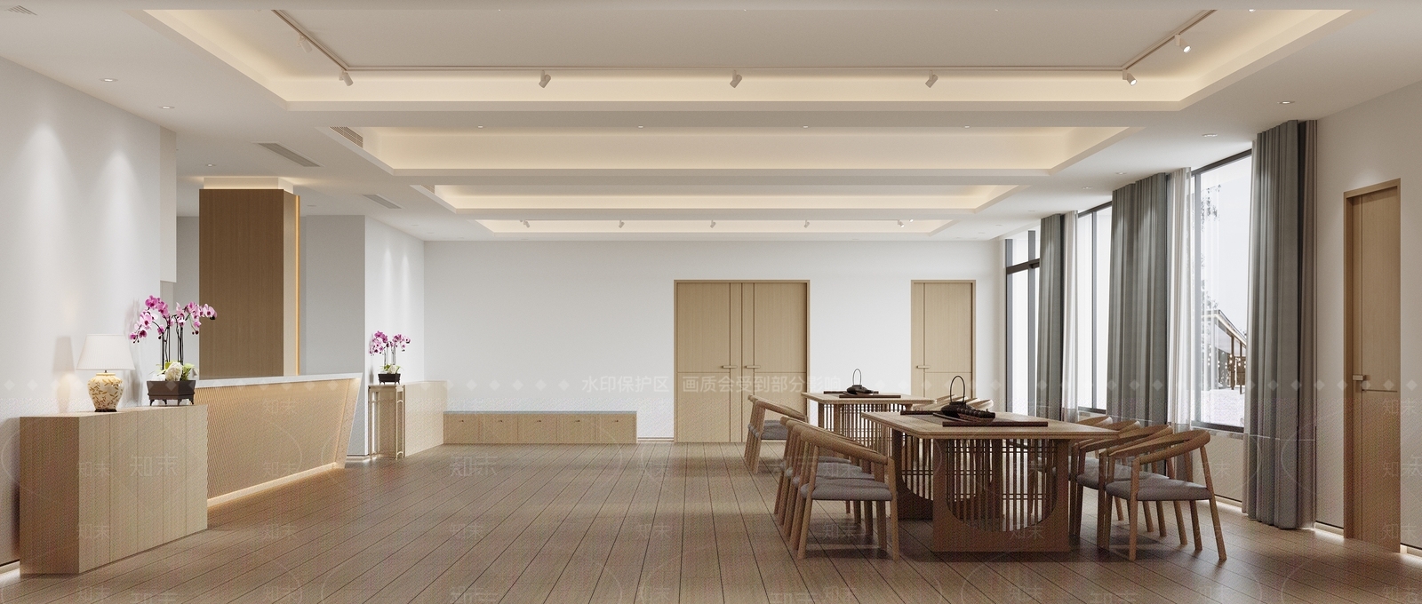 现代办公室3D模型下载【ID:1159519602】