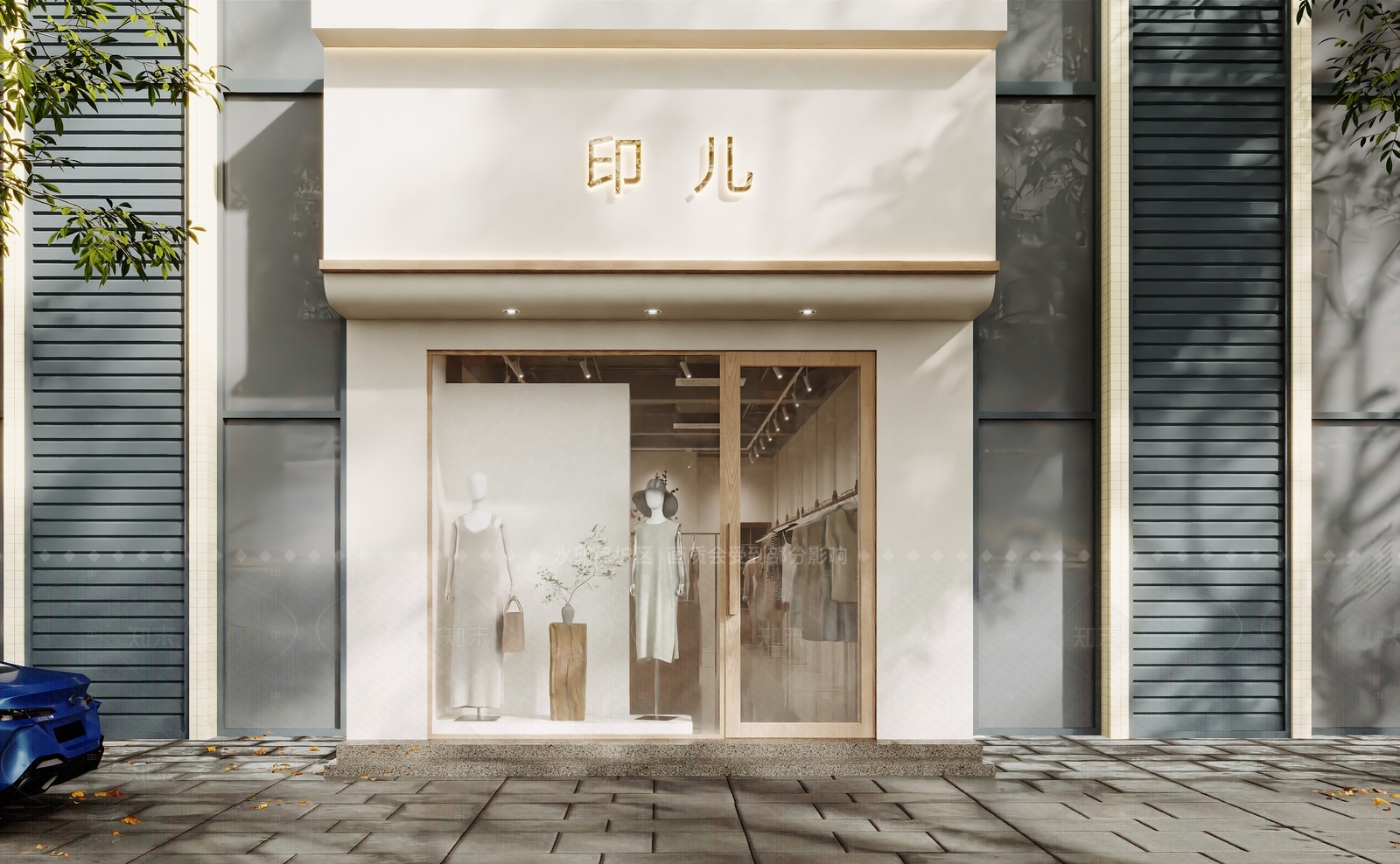 现代服装店3D模型下载【ID:1159522050】