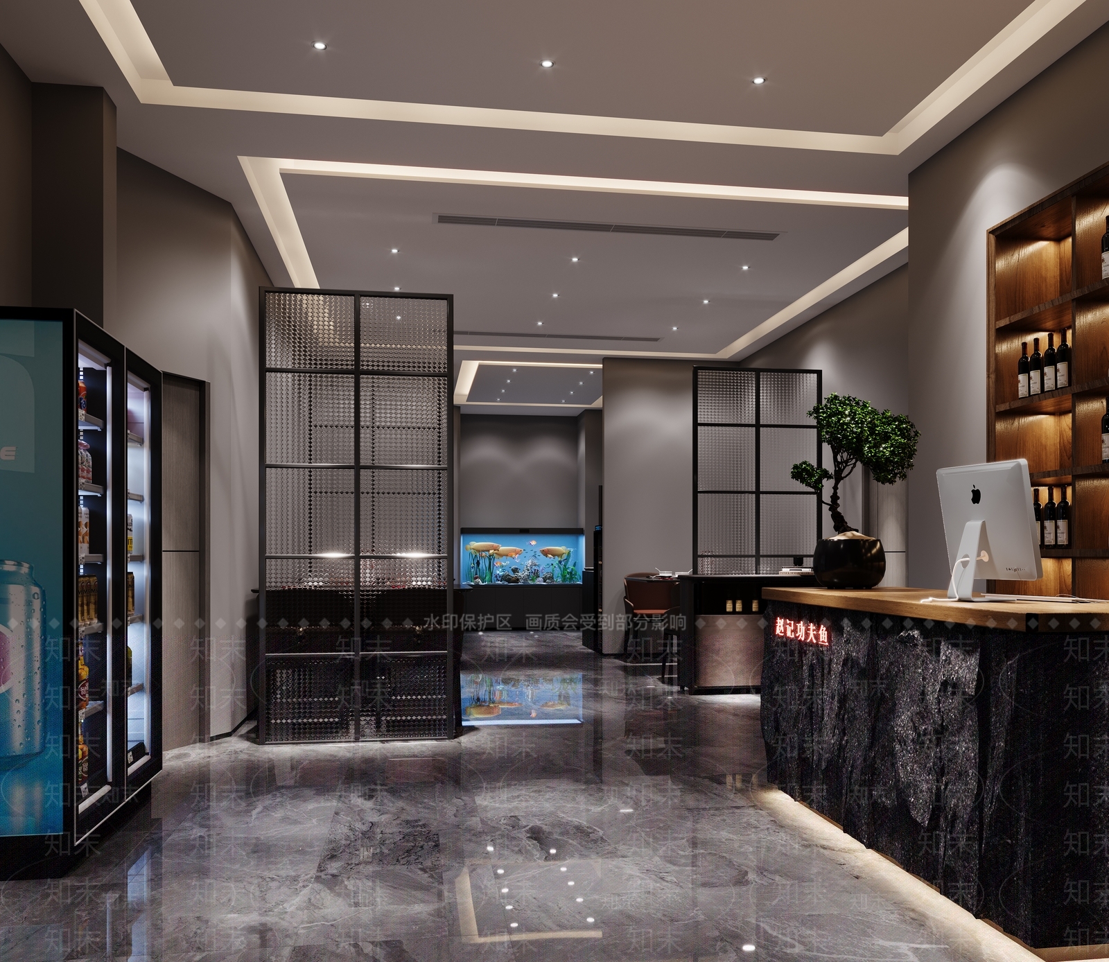 鱼庄烤鱼店3D模型下载【ID:1159522870】