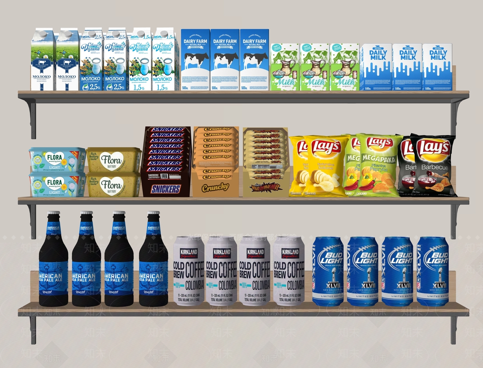 食物饮料SU模型下载【ID:1159530272】