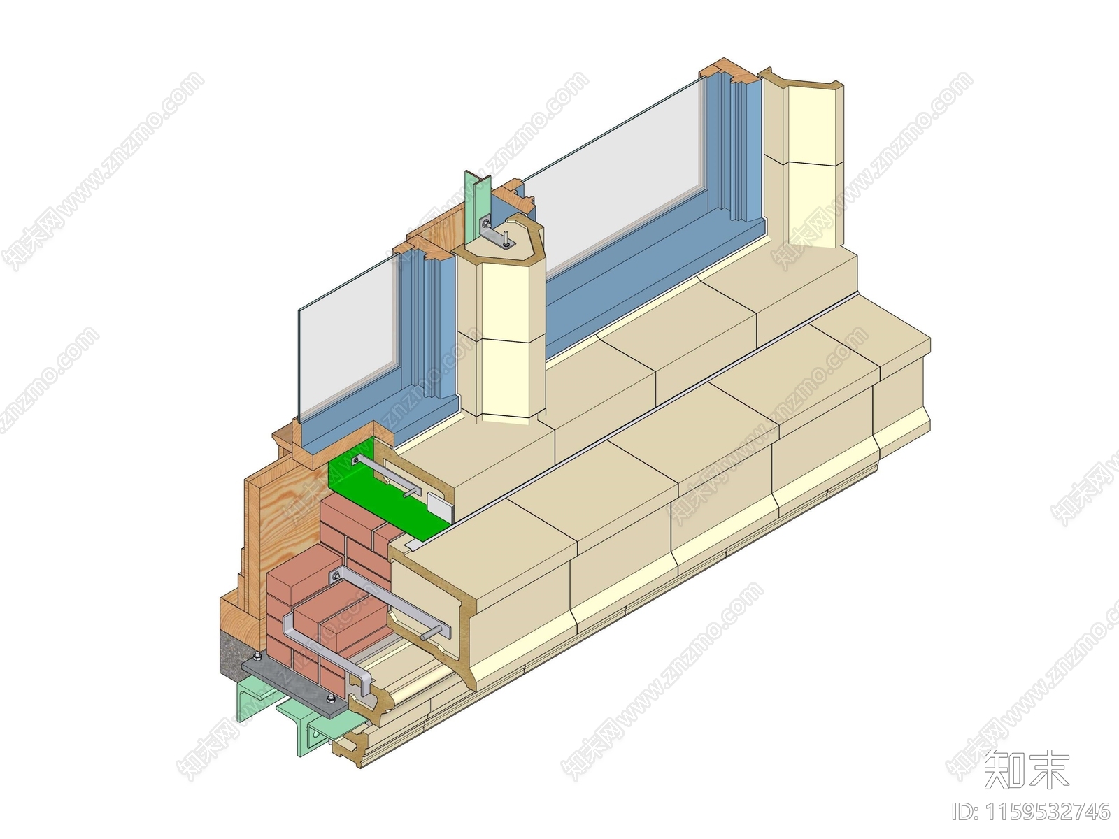 现代建筑工艺SU模型下载【ID:1159532746】