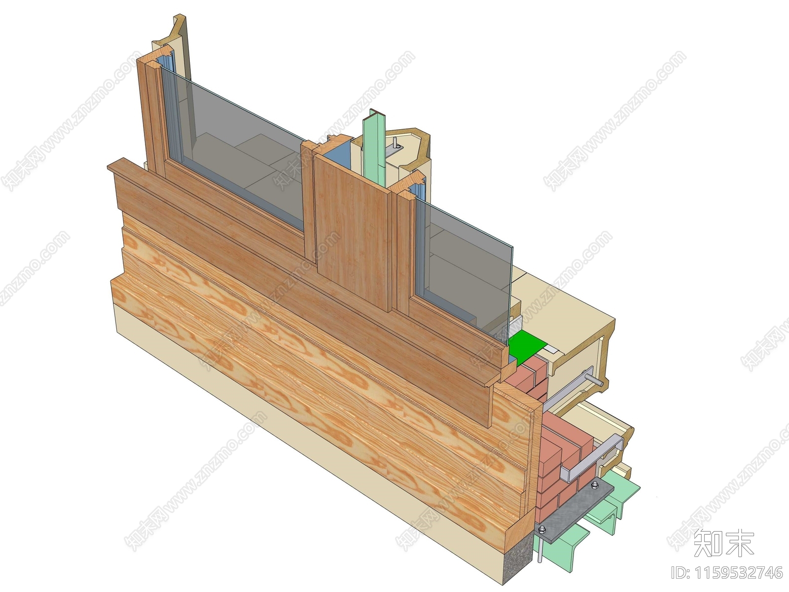 现代建筑工艺SU模型下载【ID:1159532746】