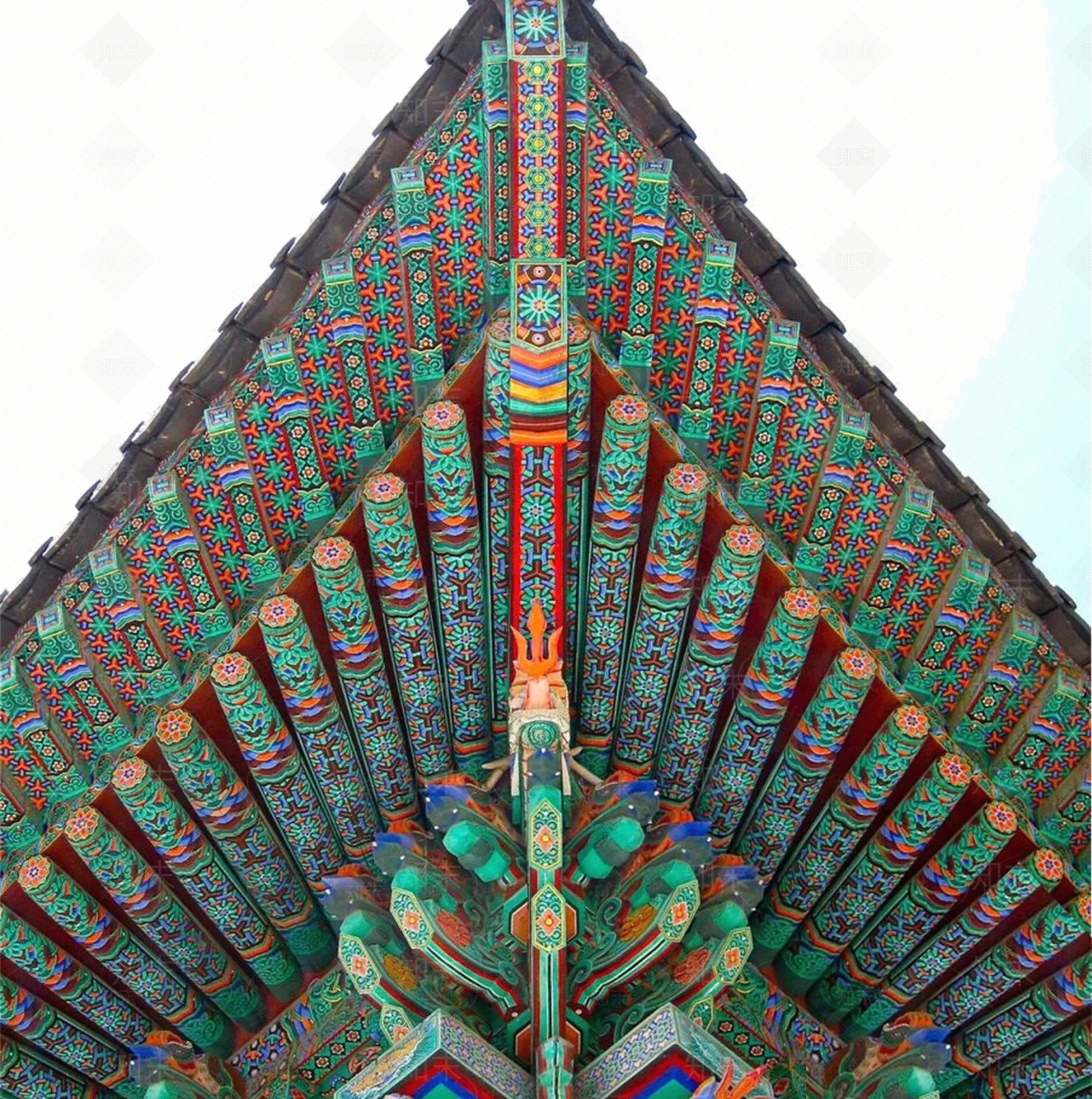 新中式建筑摄影装饰画贴图下载【ID:1159532707】