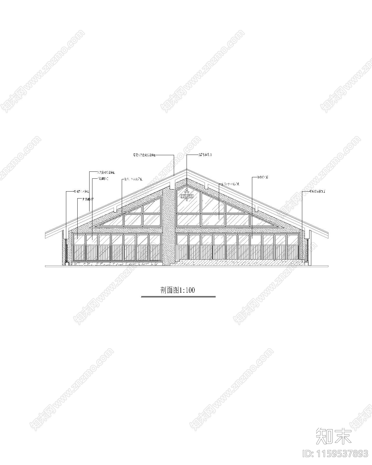 非遗剪纸文化展厅设计图纸施工图下载【ID:1159537893】