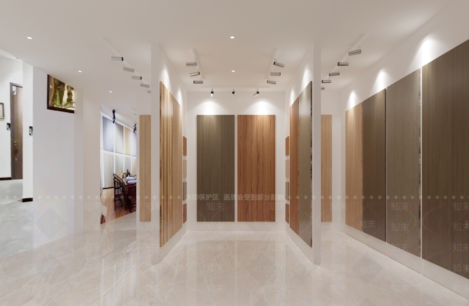现代板材店3D模型下载【ID:1159546770】