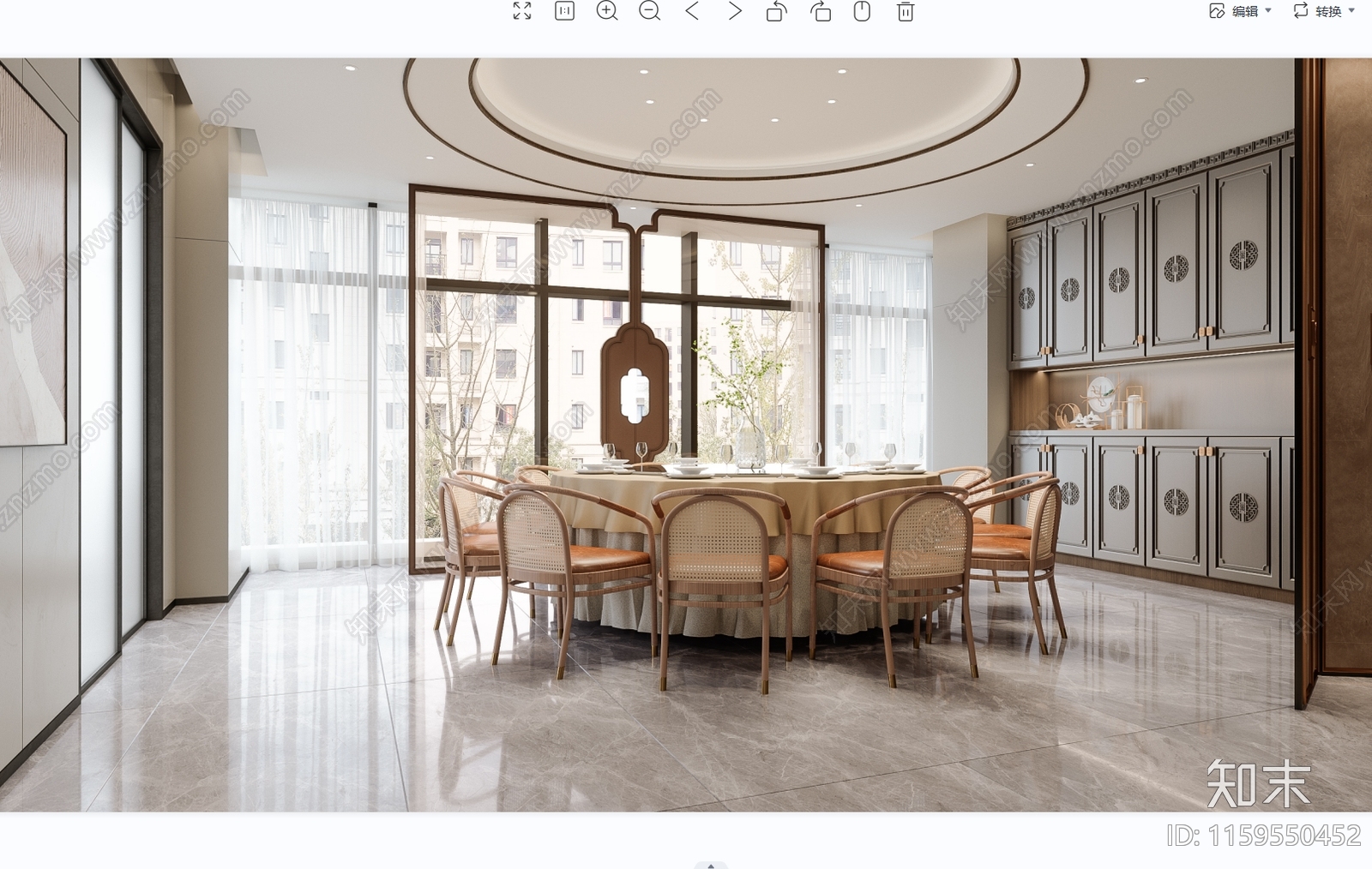 整体公司办公室效果cad施工图下载【ID:1159550452】