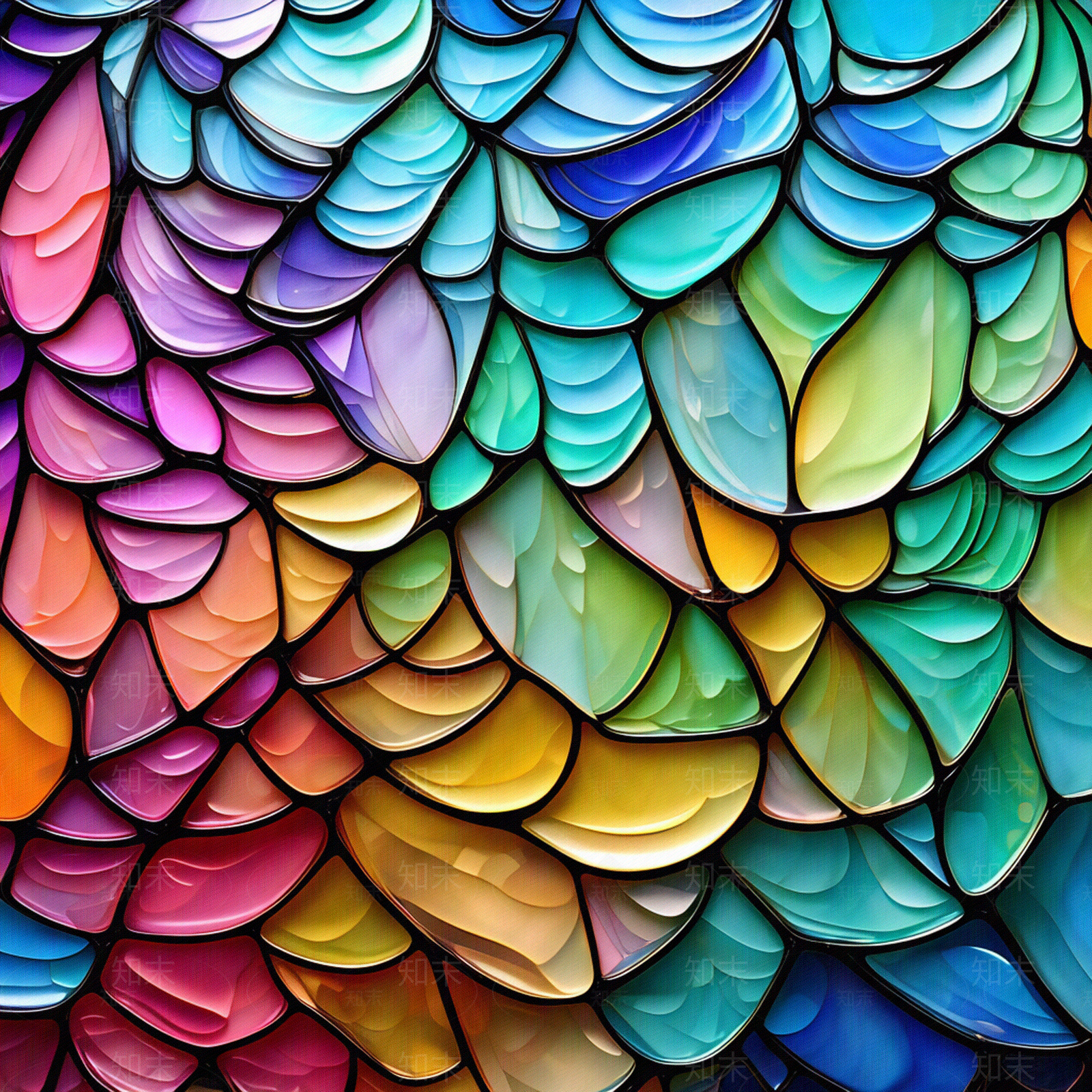 彩色拼花玻璃贴图下载【ID:1159554504】