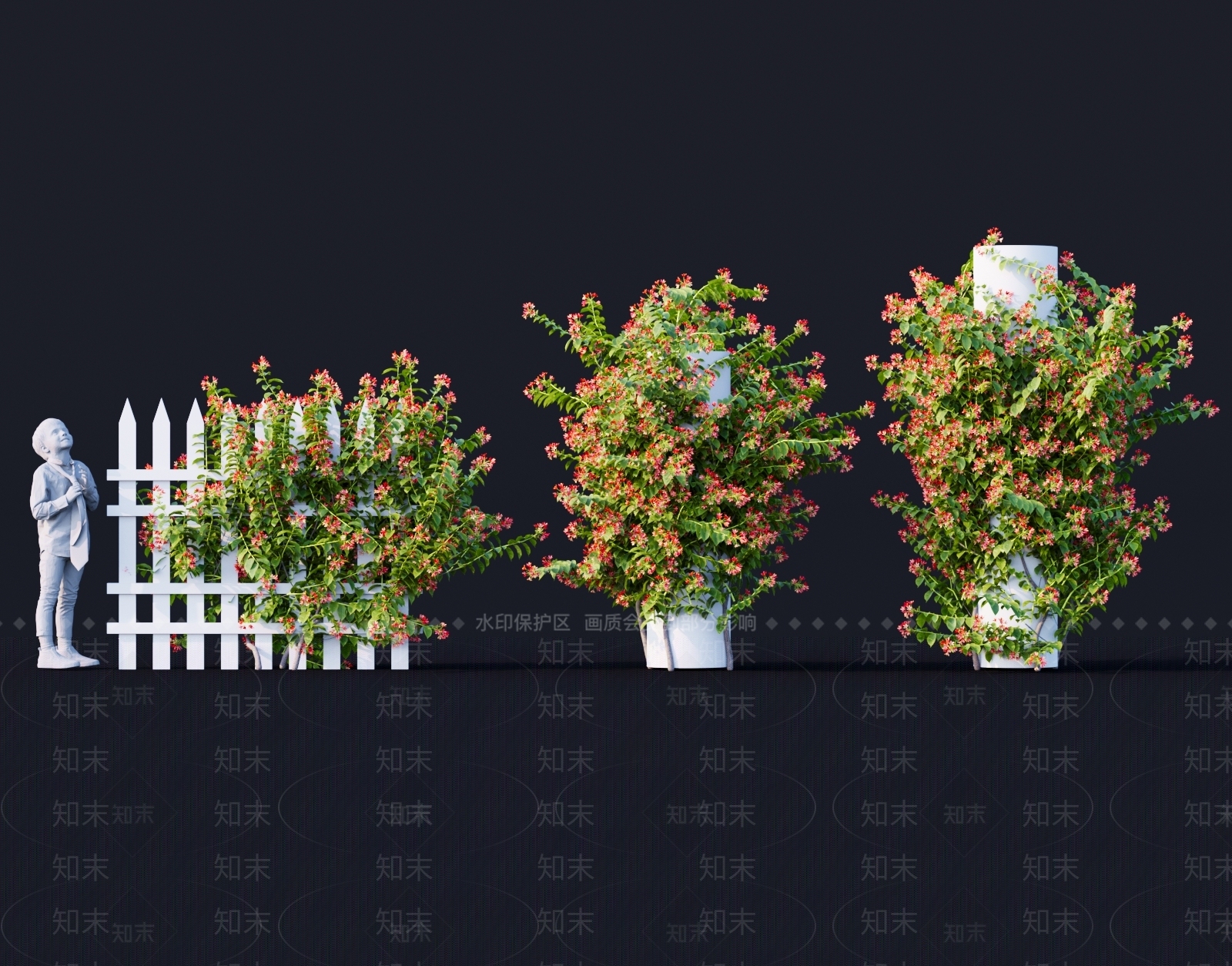 现代藤蔓3D模型下载【ID:1159566371】