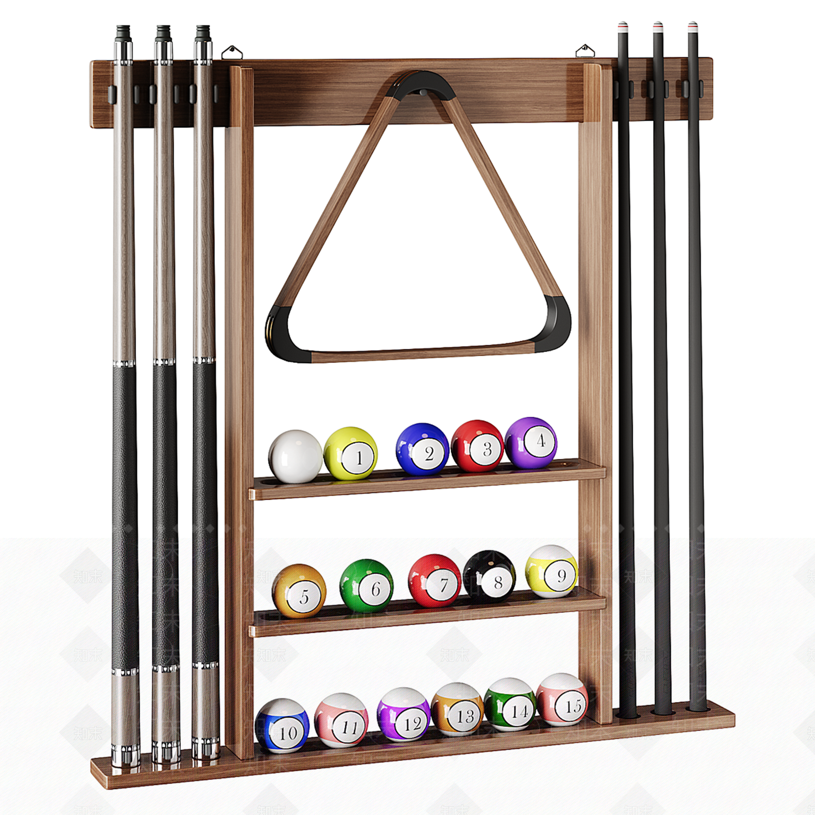 现代台球3D模型下载【ID:1159576001】