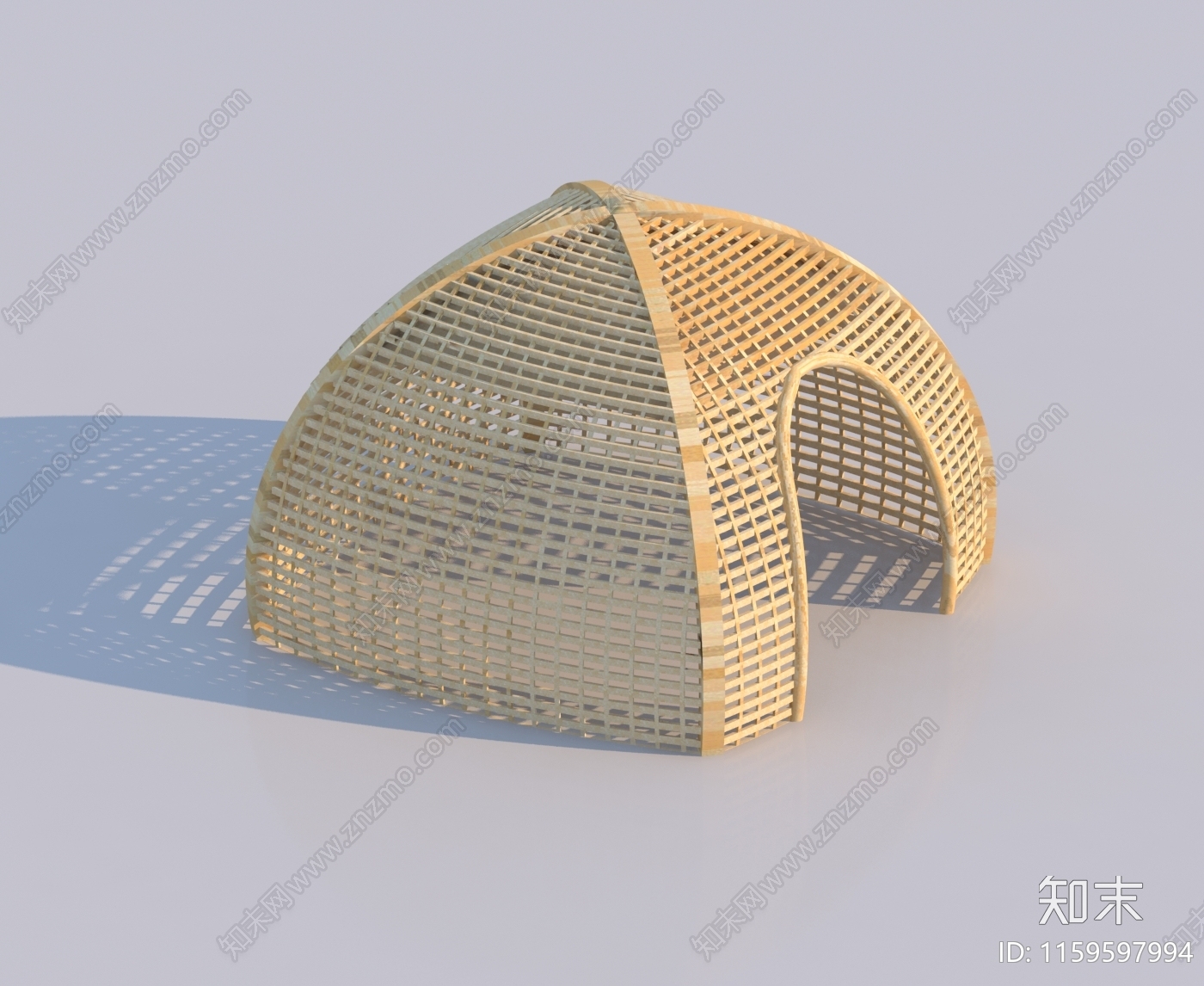 现代公共景观小建筑3D模型下载【ID:1159597994】