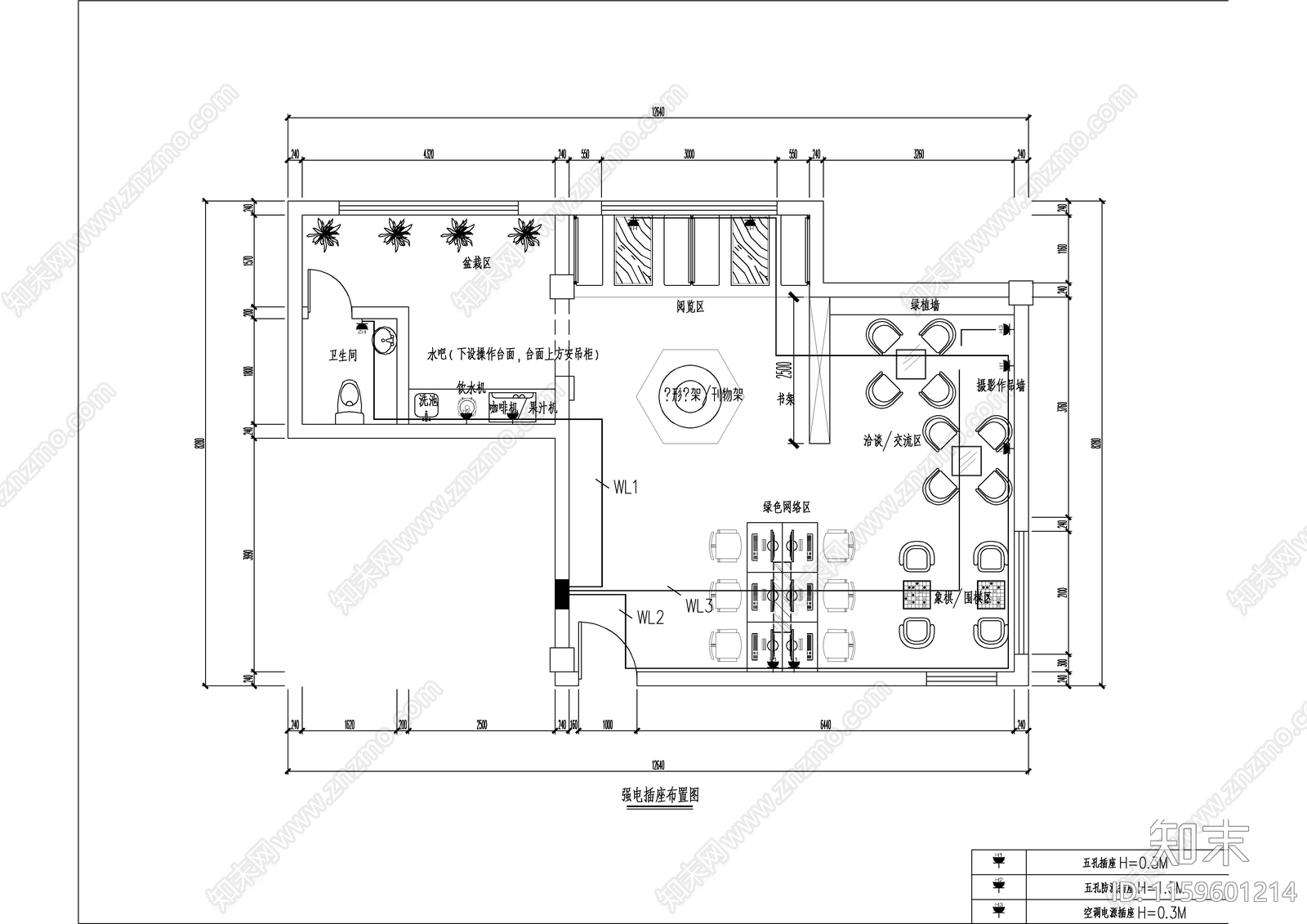 消防官兵之家内装饰工程cad施工图下载【ID:1159601214】