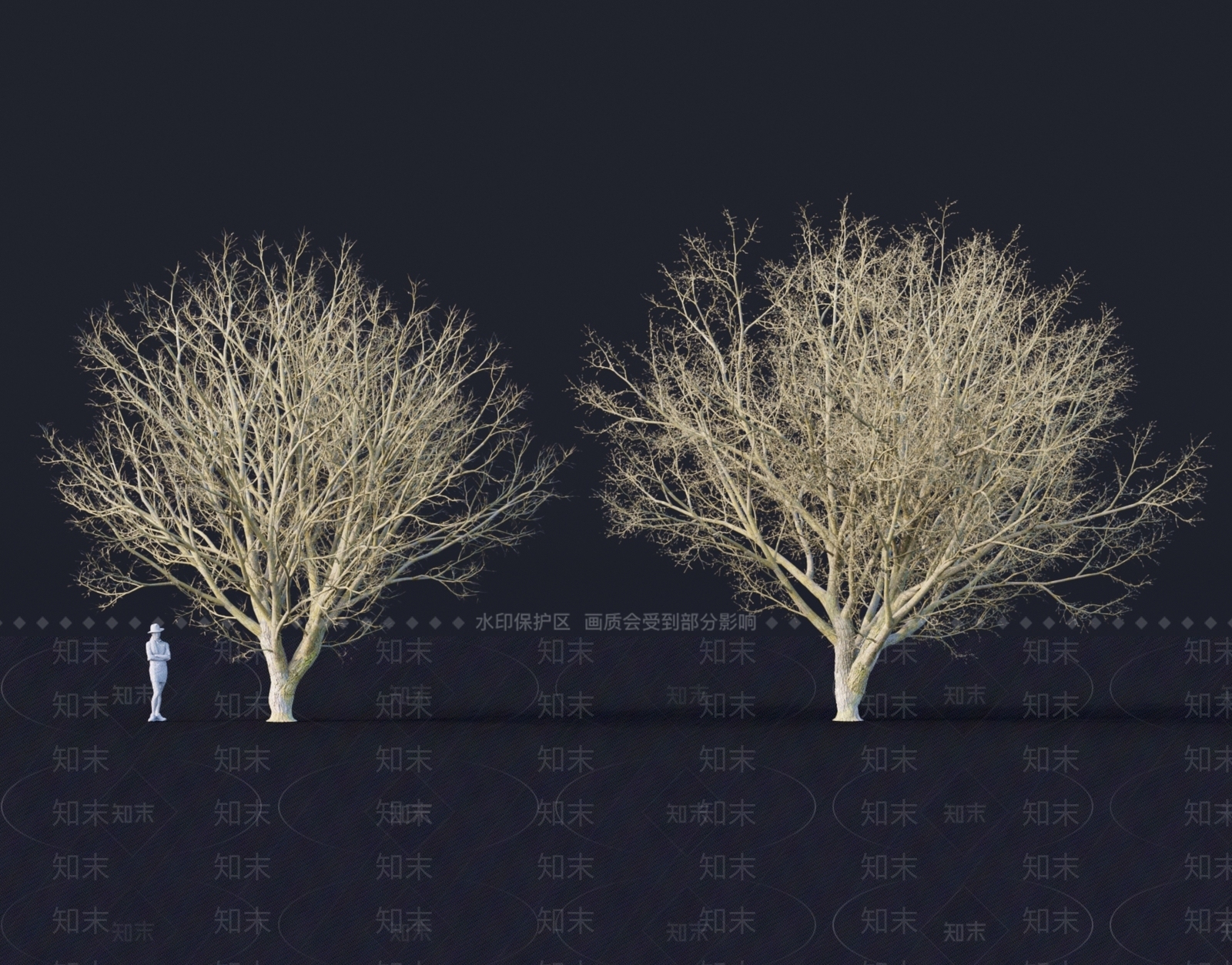 乔木3D模型下载【ID:1159604437】