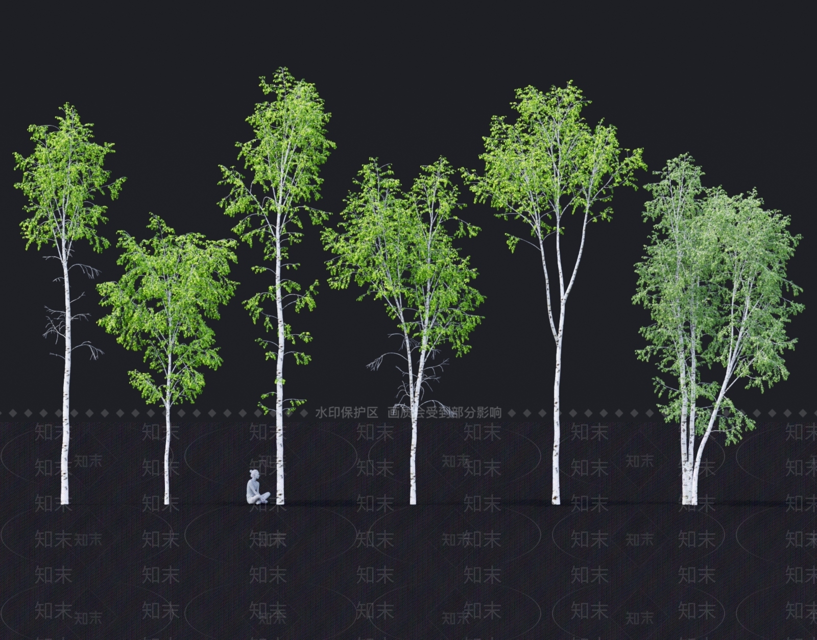 乔木3D模型下载【ID:1159610858】
