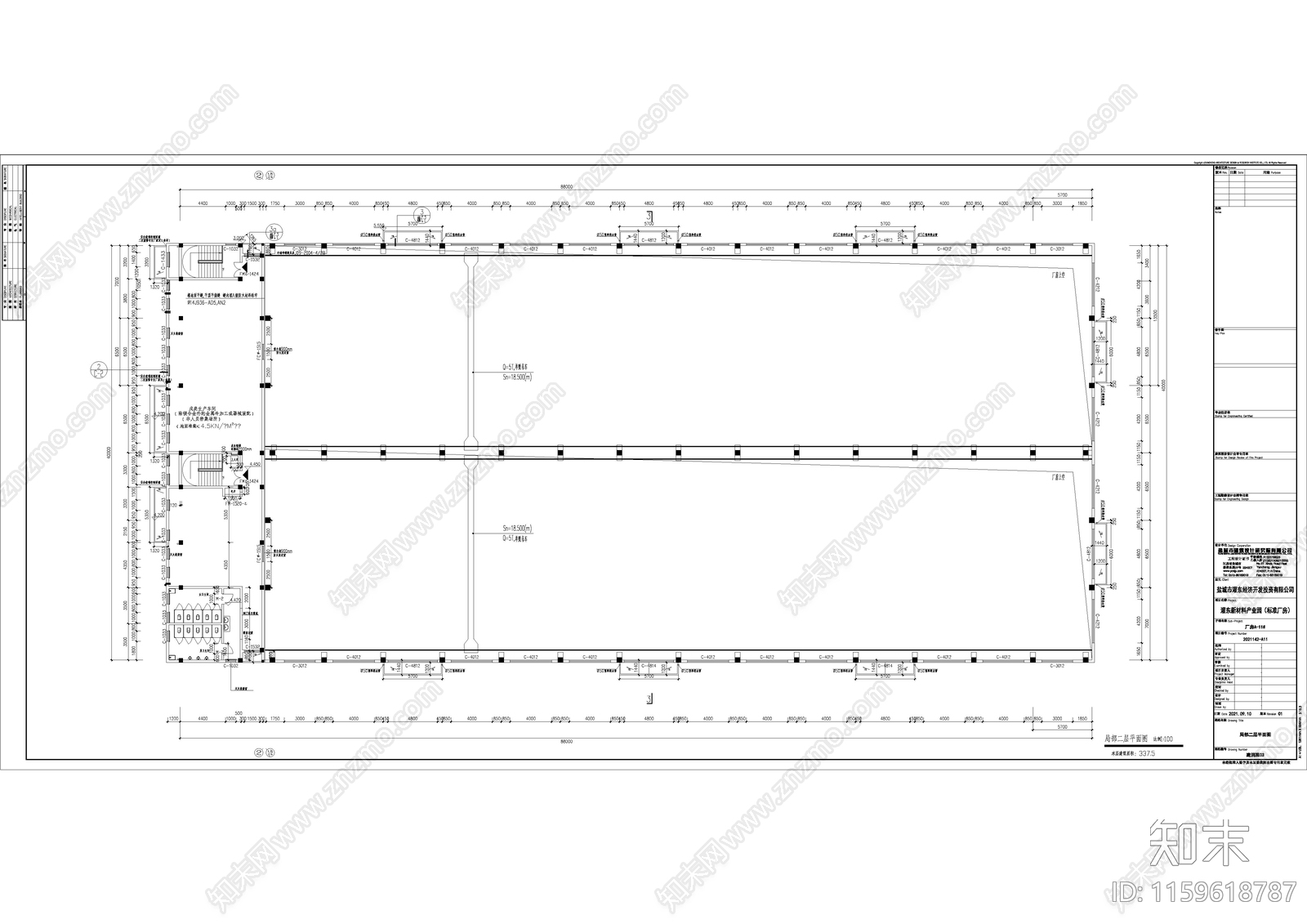 灌东新材料产业园cad施工图下载【ID:1159618787】