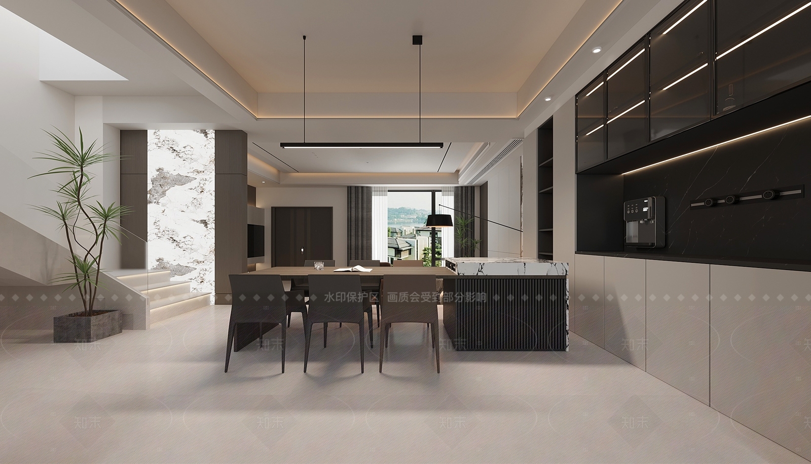 现代其他通用空间3D模型下载【ID:1214581090】