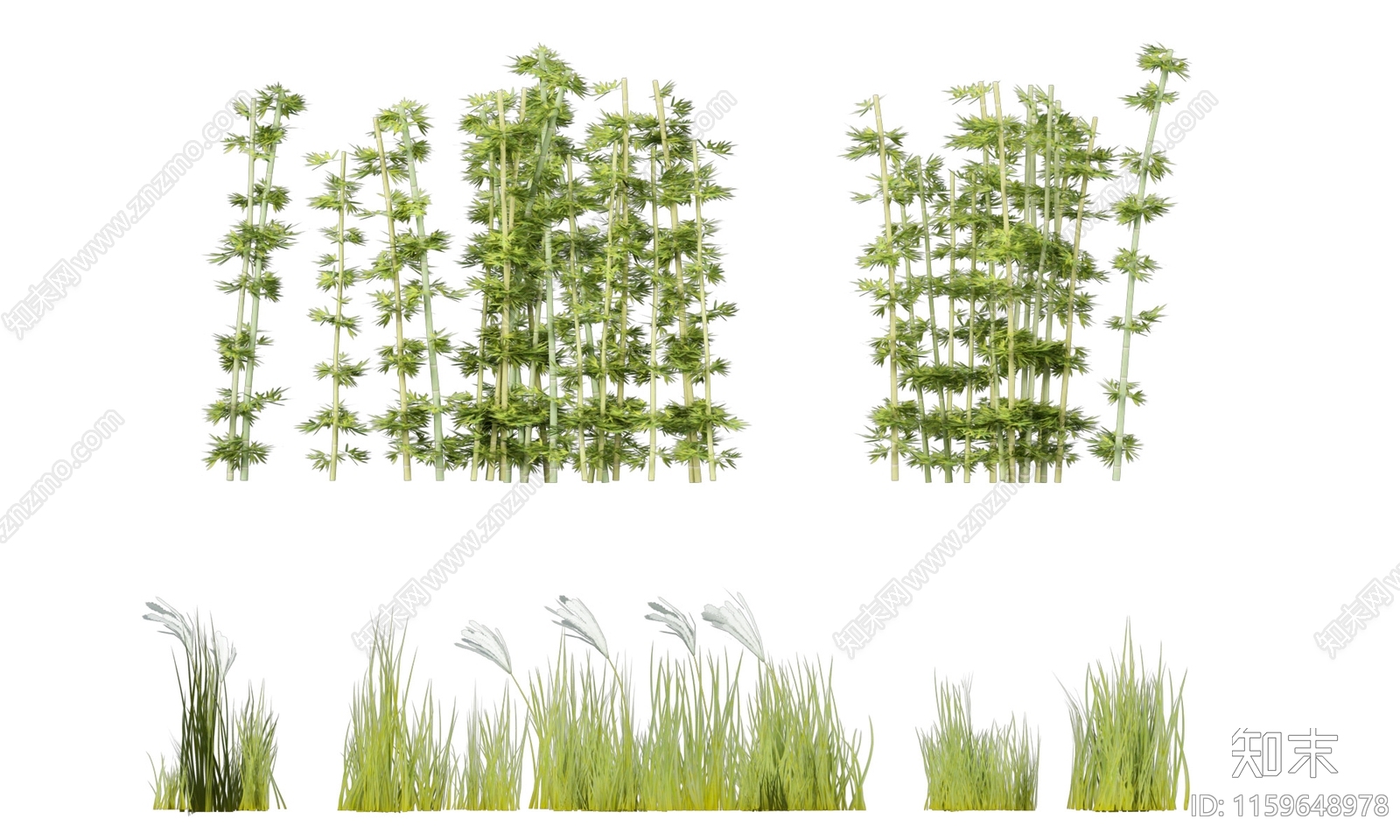 竹子3D模型下载【ID:1159648978】