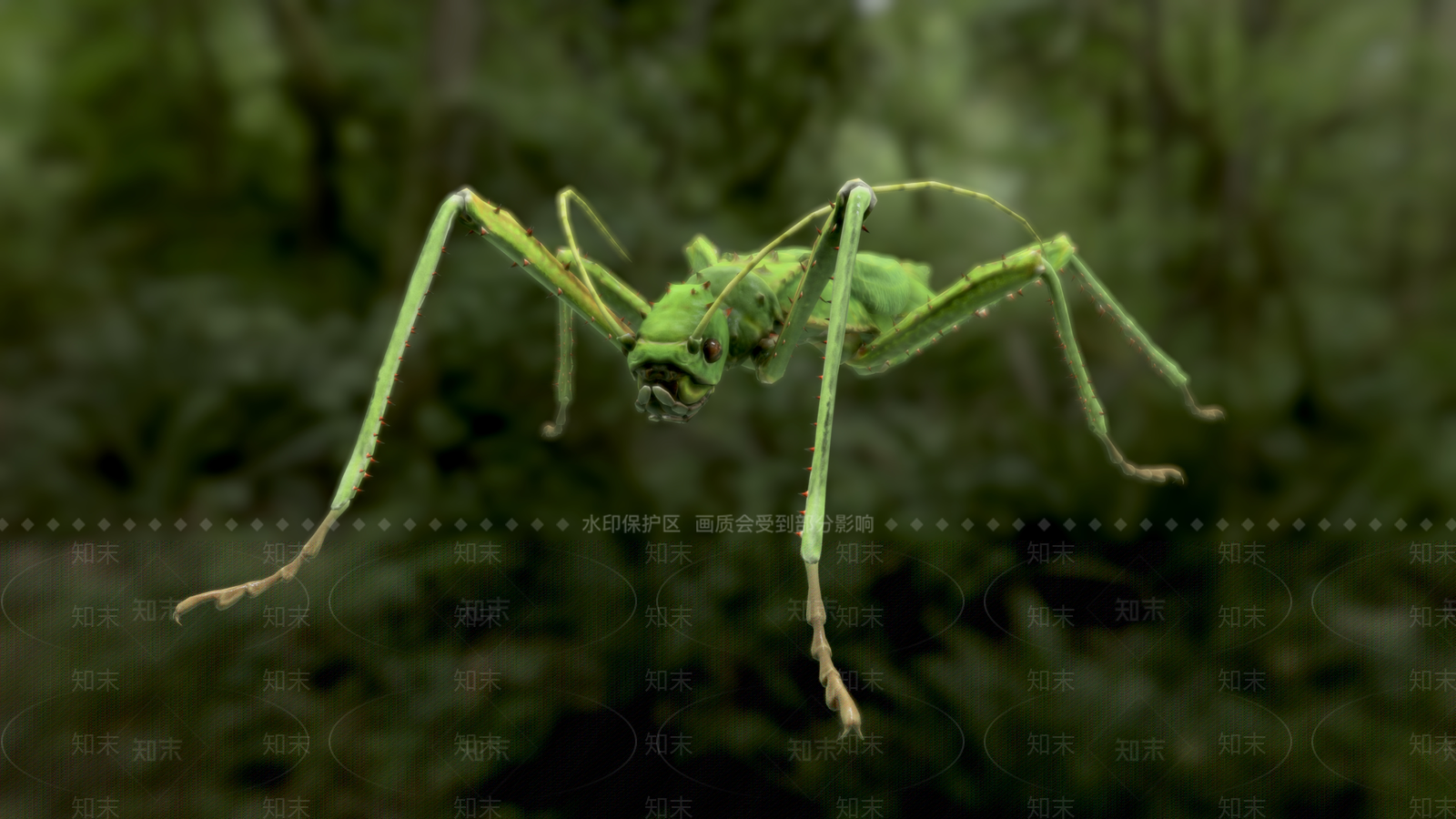 爬行类动物3D模型下载【ID:1159662524】