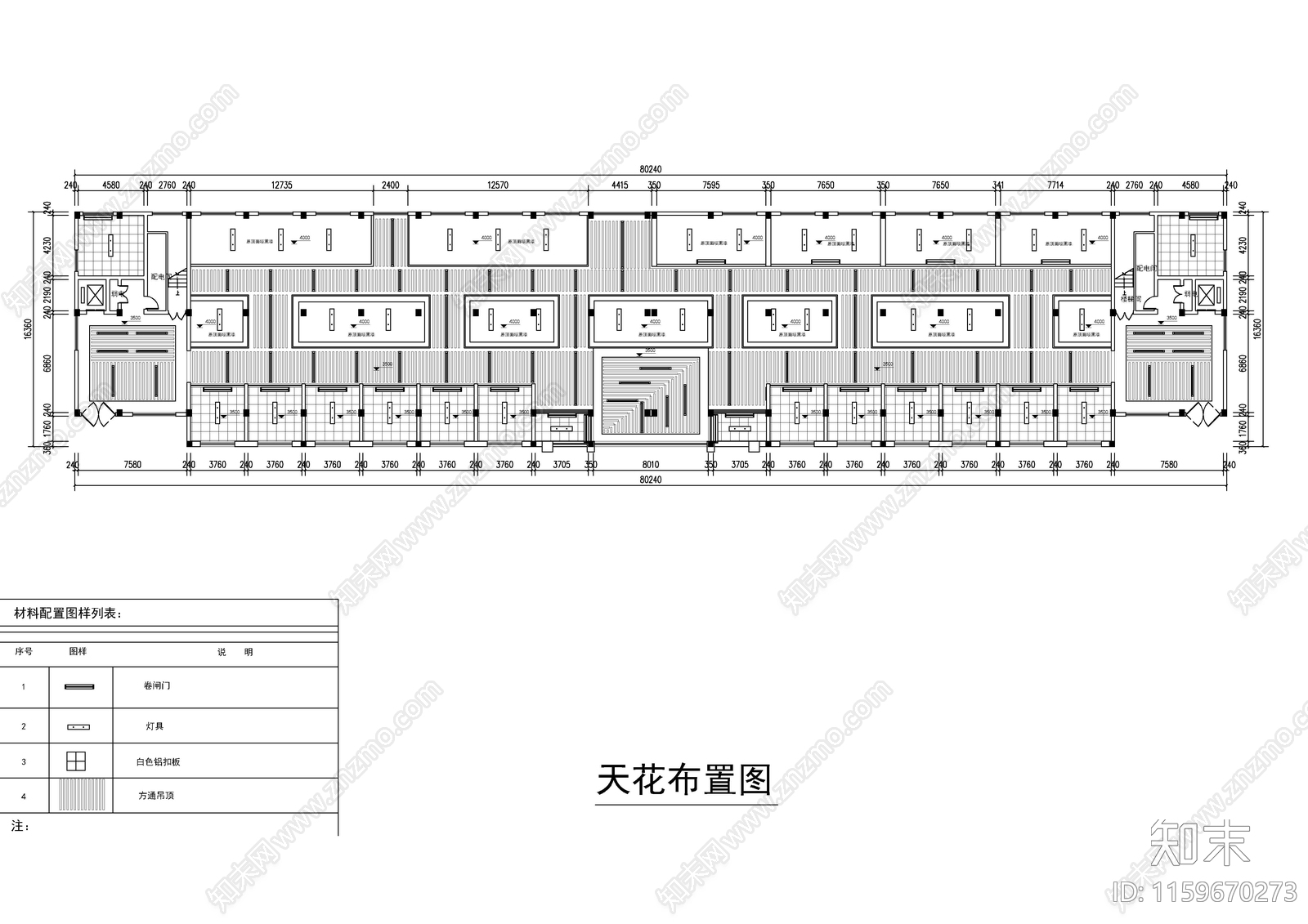 金村市场室内装修工程cad施工图下载【ID:1159670273】