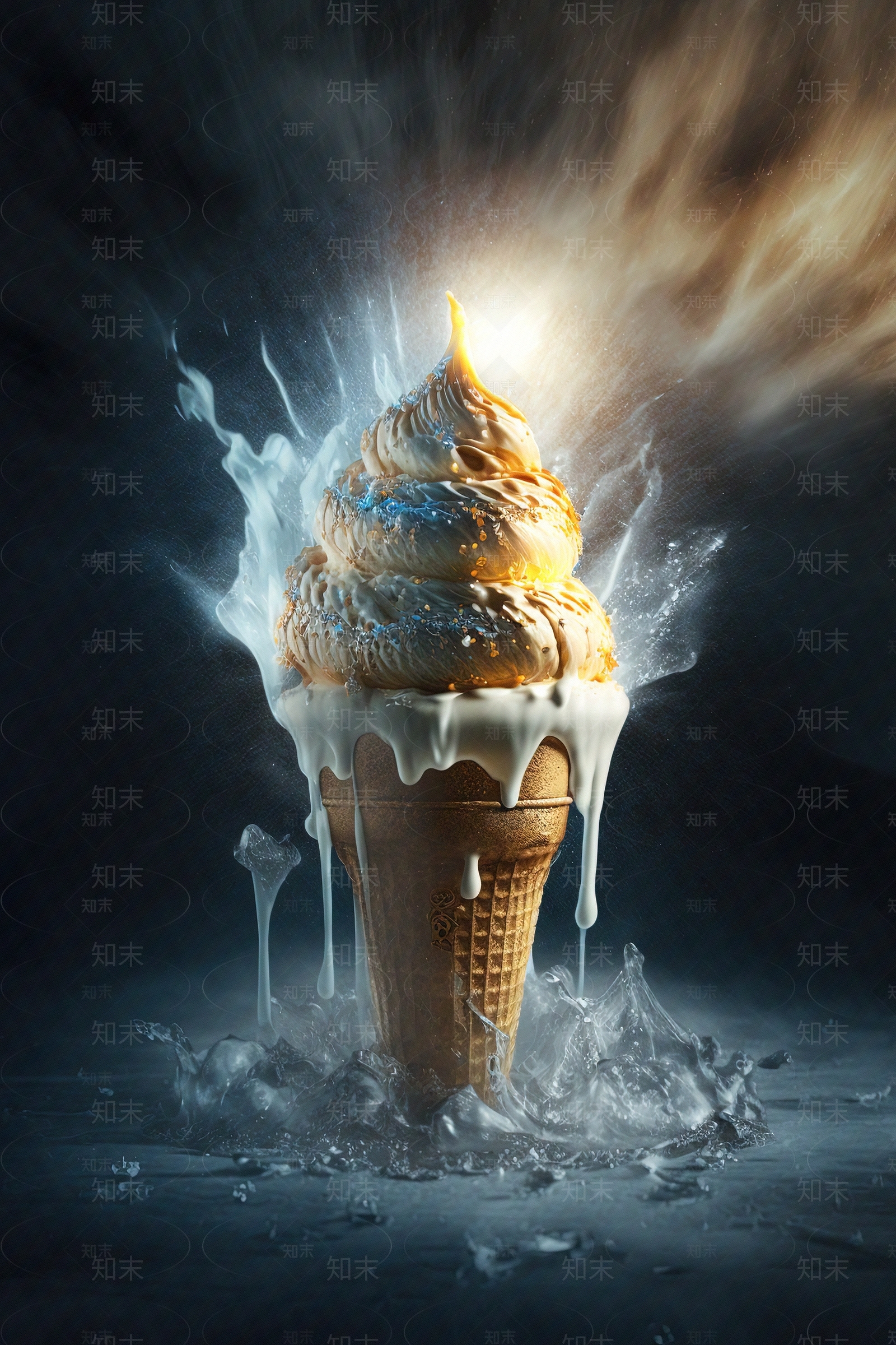 冰激凌广告贴图下载【ID:1159672267】