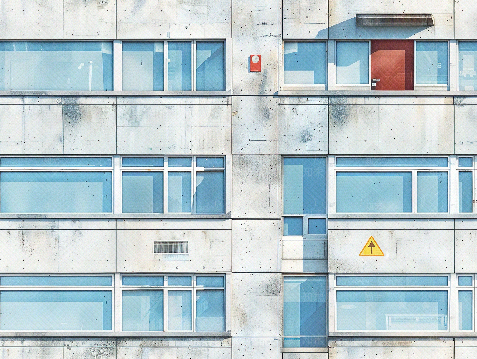 无缝老旧医院外立面贴图下载【ID:1159693309】