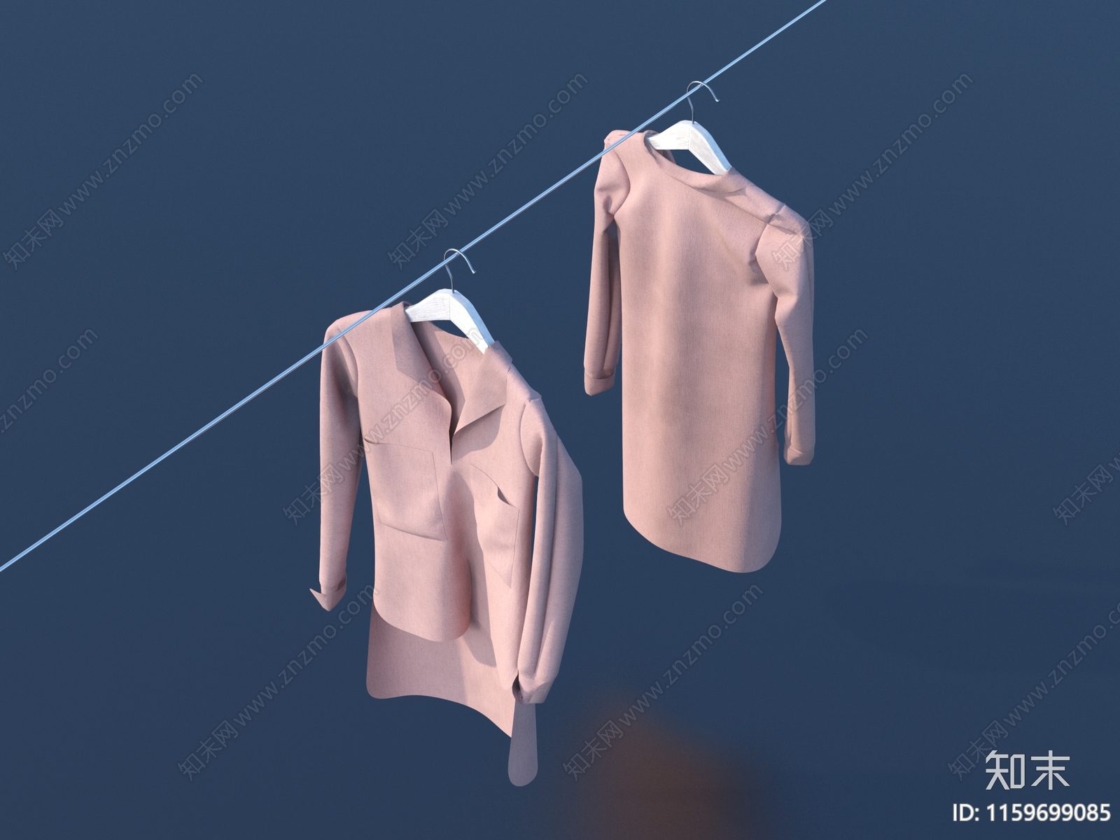 衣服3D模型下载【ID:1159699085】