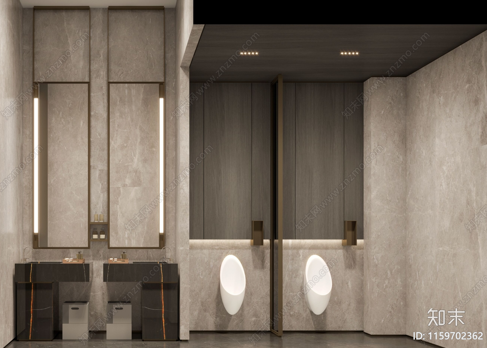 现代售楼处卫生间详细墙身节点图施工图下载【ID:1159702362】