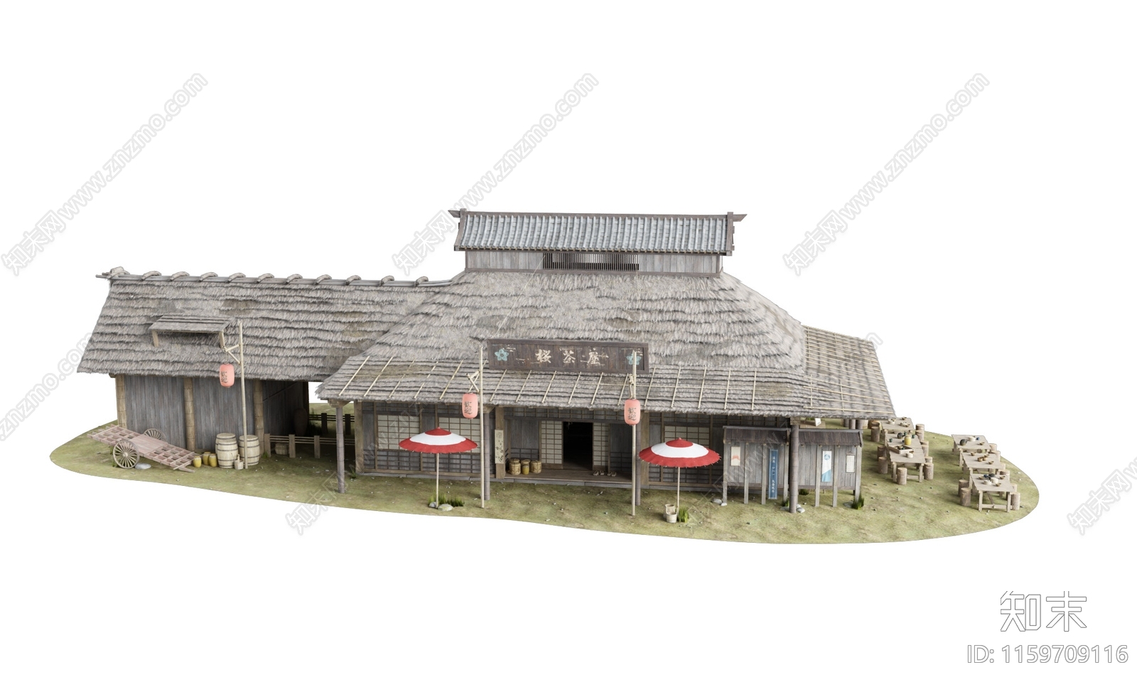 古代建筑日式建筑塔楼日本建筑日本房屋日式宫殿日式城堡茶社饭店茅草屋3D模型下载【ID:1159709116】