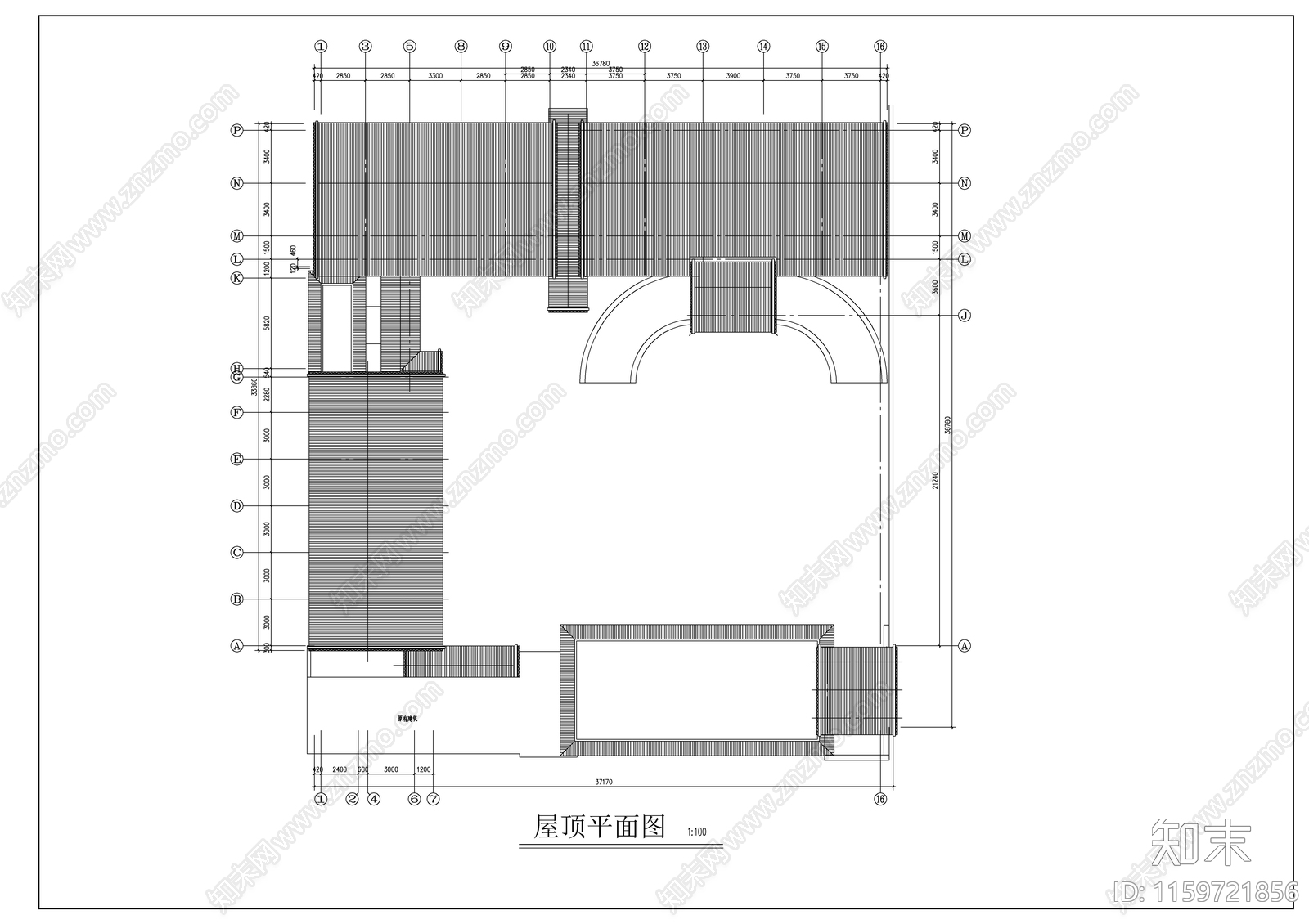 北京大户人家民居四合院cad施工图下载【ID:1159721856】