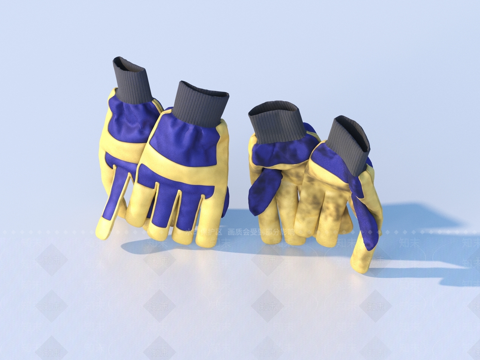 手套3D模型下载【ID:1159727683】