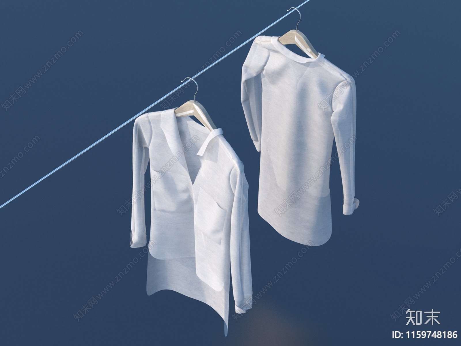 衣服3D模型下载【ID:1159748186】