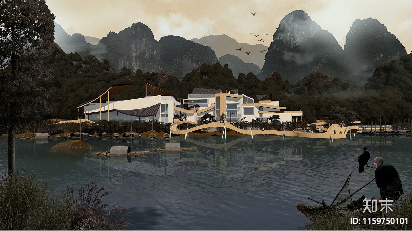 新中式桂林阳朔民宿酒店项目方案设计汇报方案文本下载【ID:1159750101】