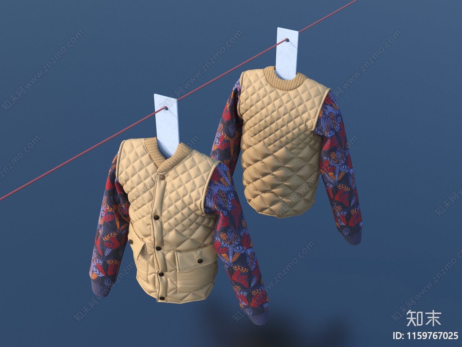 衣服3D模型下载【ID:1159767025】