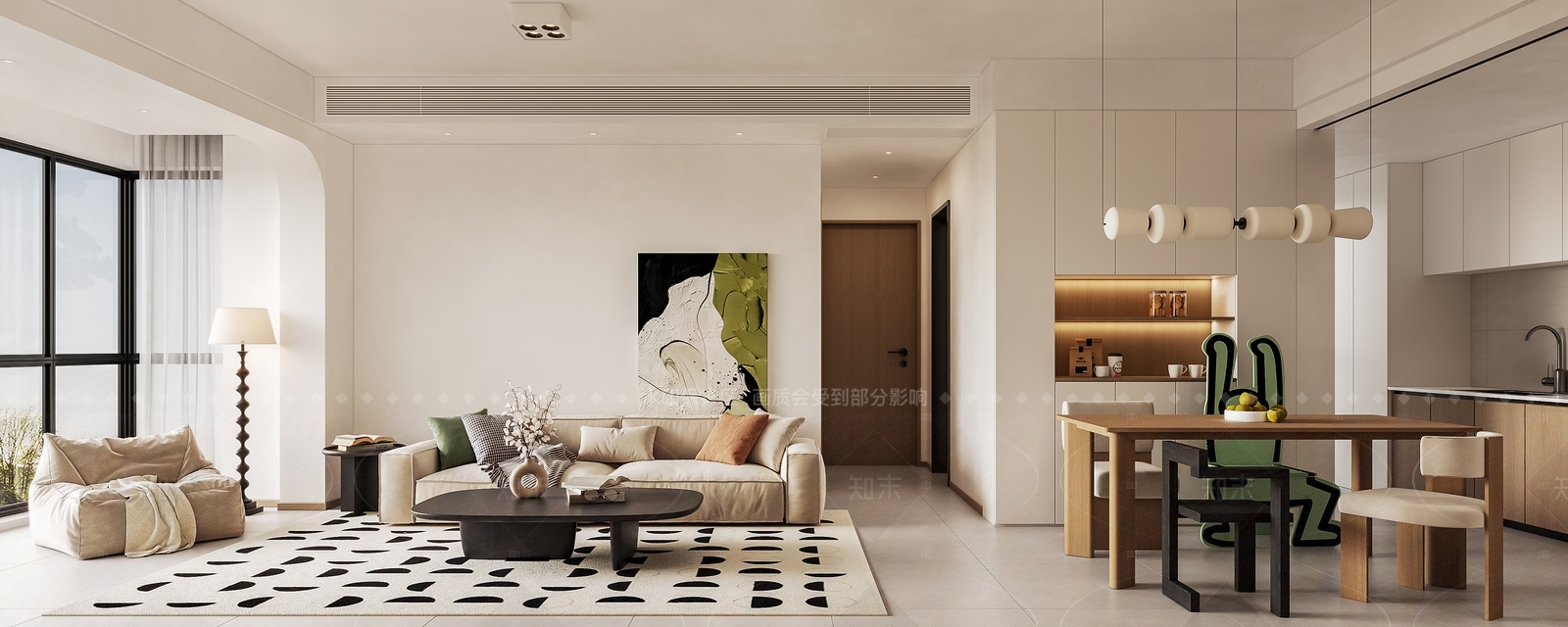 现代玄关3D模型下载【ID:1214583430】