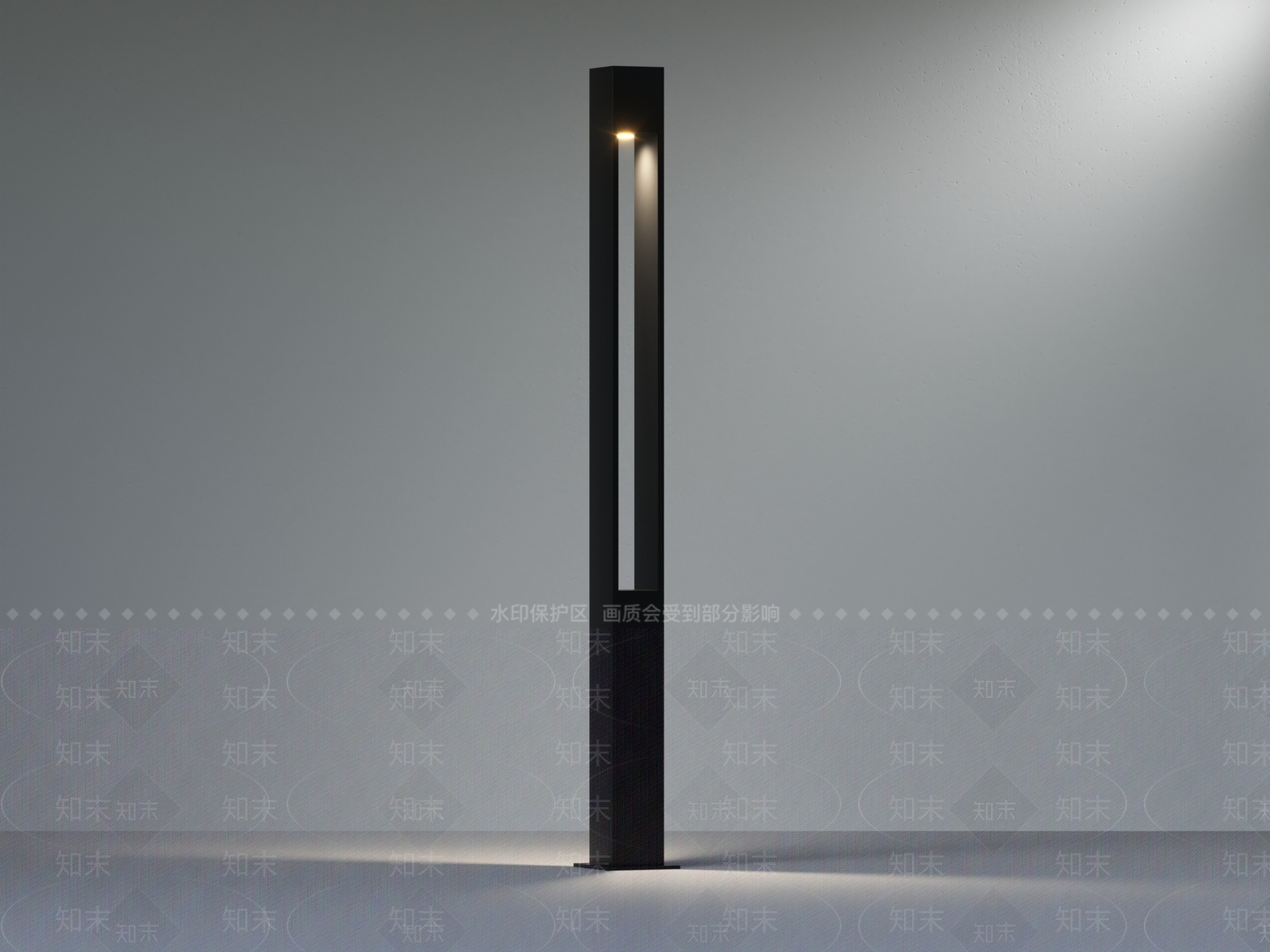 现代路灯3D模型下载【ID:1159795712】